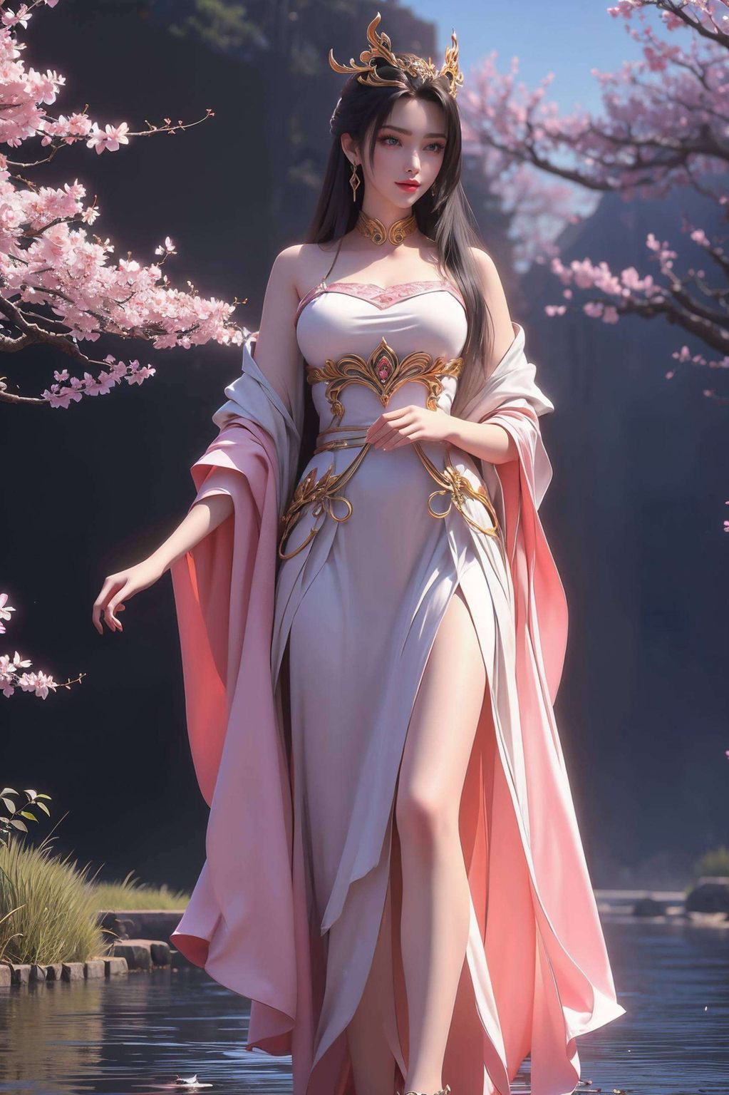 那份慵懒与优雅宛如梦幻中的精灵