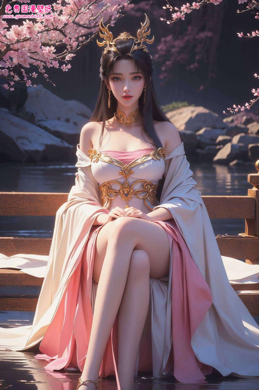 让你的iPhone瞬间变身唯美仙境吧！她不仅美得让人心动