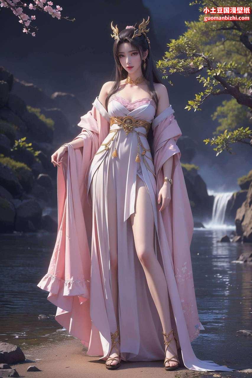 天狐仙子高清壁纸黑色衣服壁纸预览