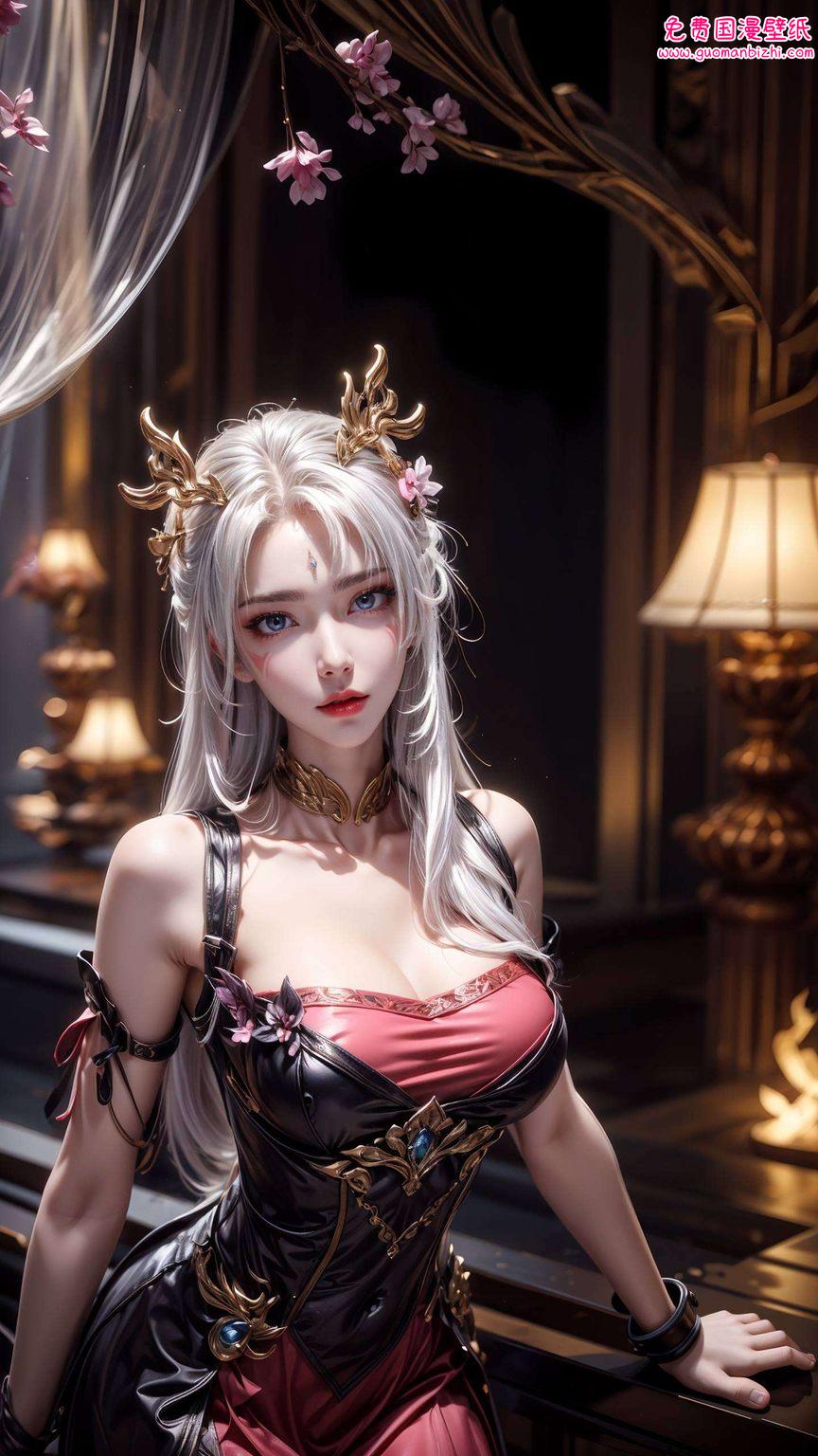 还有着动漫美女的灵动今天给大家带来一款超级梦幻的壁纸哦！🦊🌟 这不