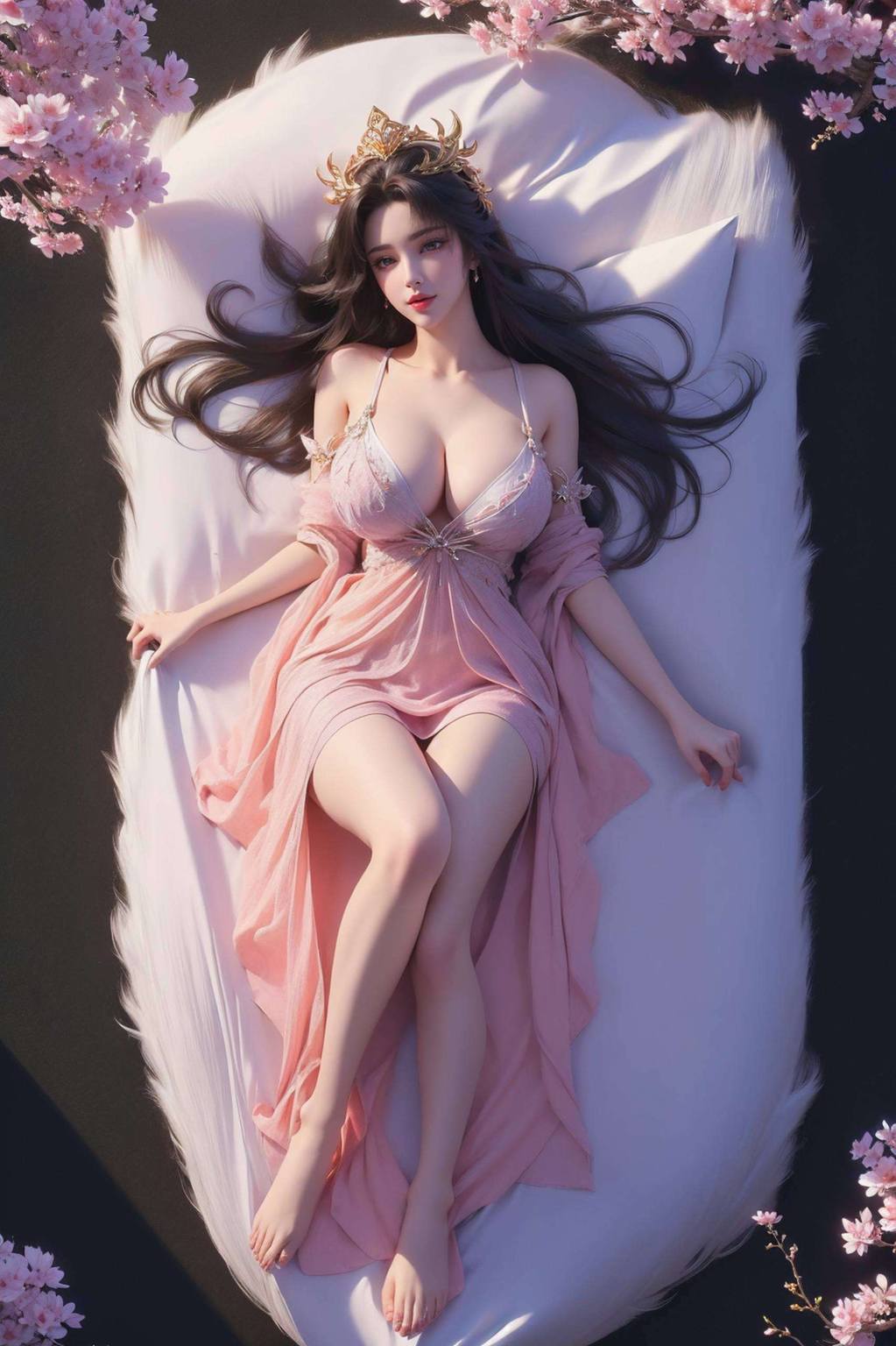 她那宛若壁画中走出的身影她的壁纸
