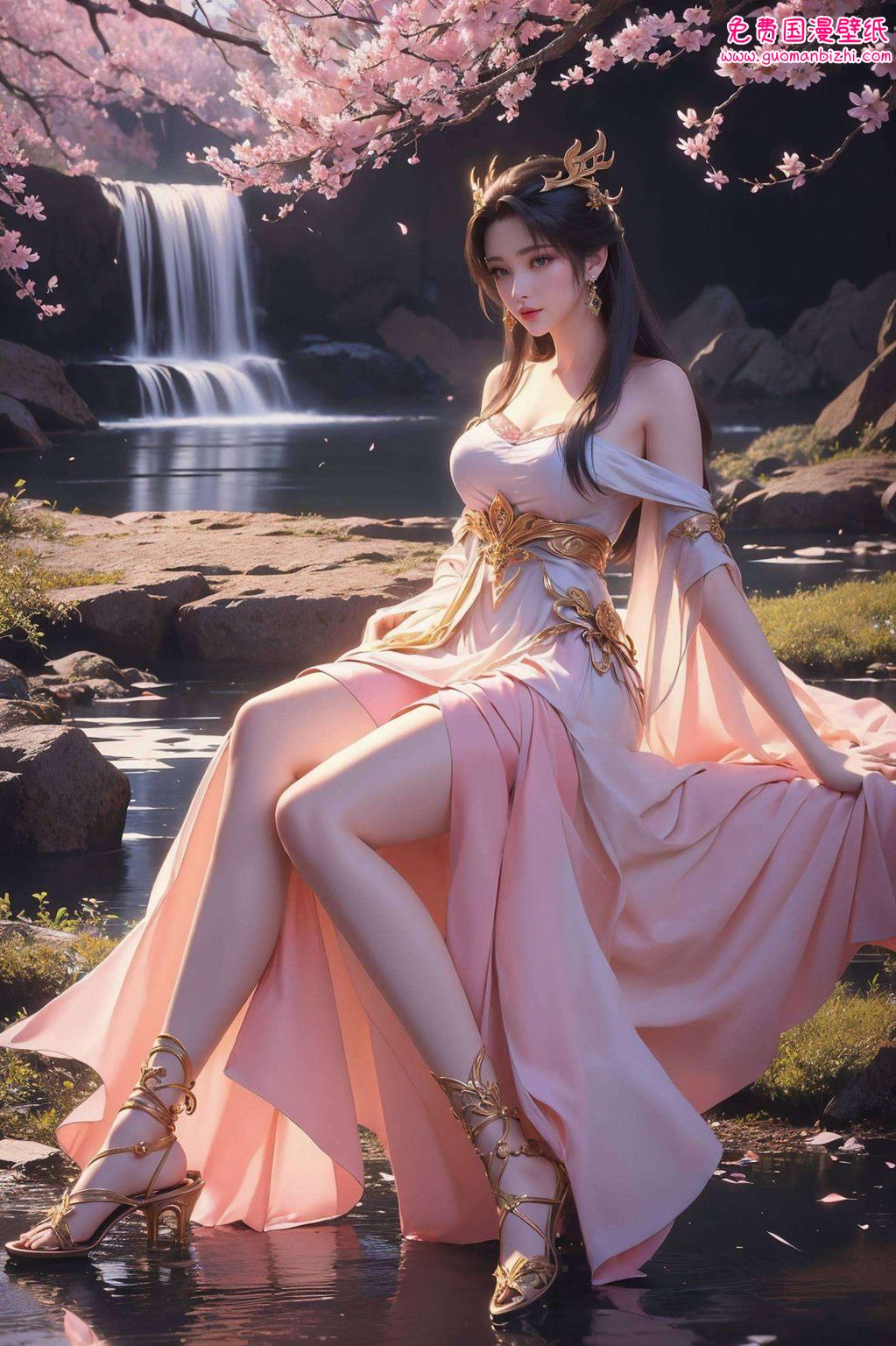 你的手机瞬间变身玄幻仙境今儿给大家带来一款国漫界的绝世佳人——天狐仙子！这可不是一般的狐狸精哦
