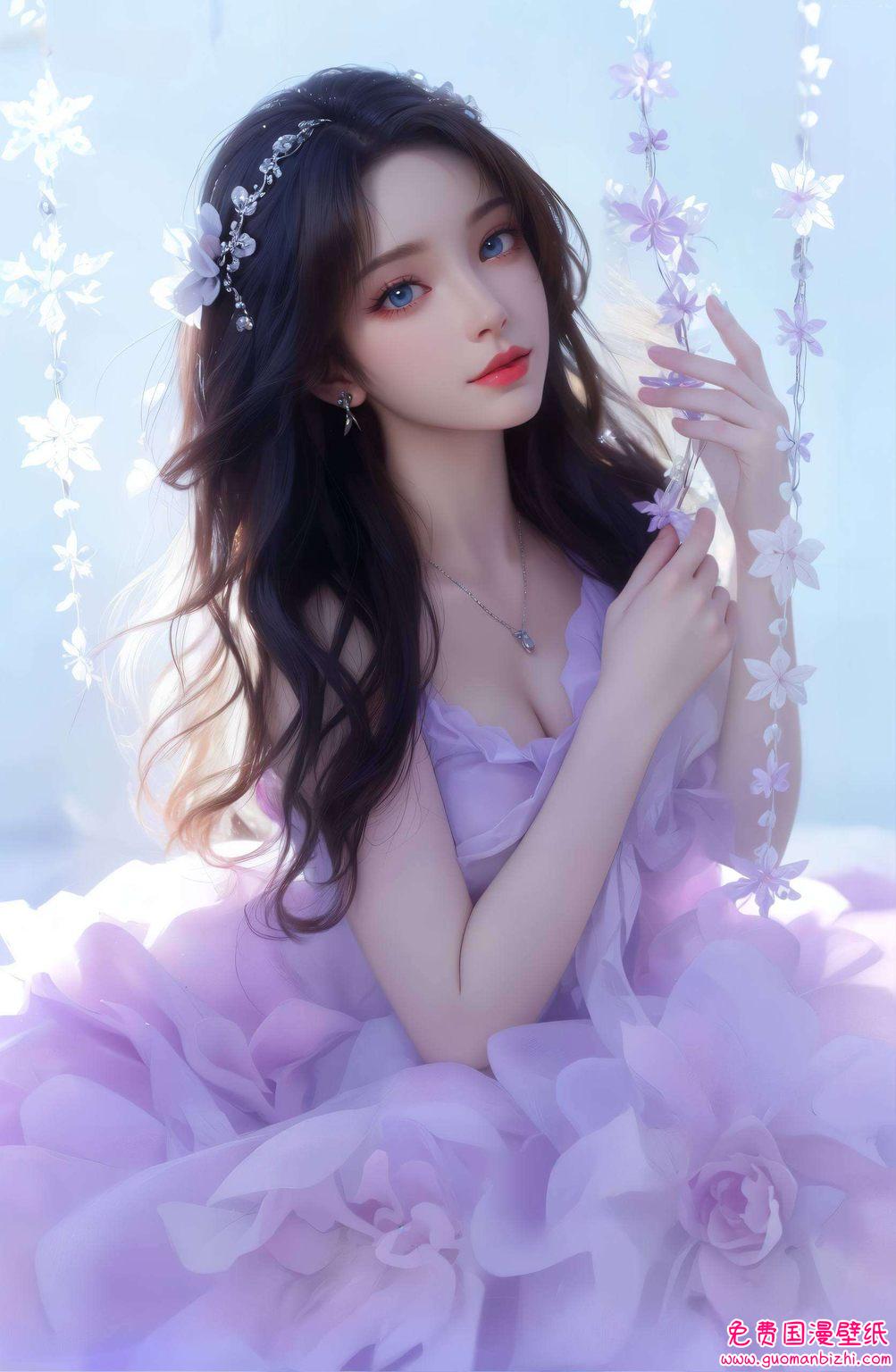 还有那么一点点小调皮哦不仅美得让人心动