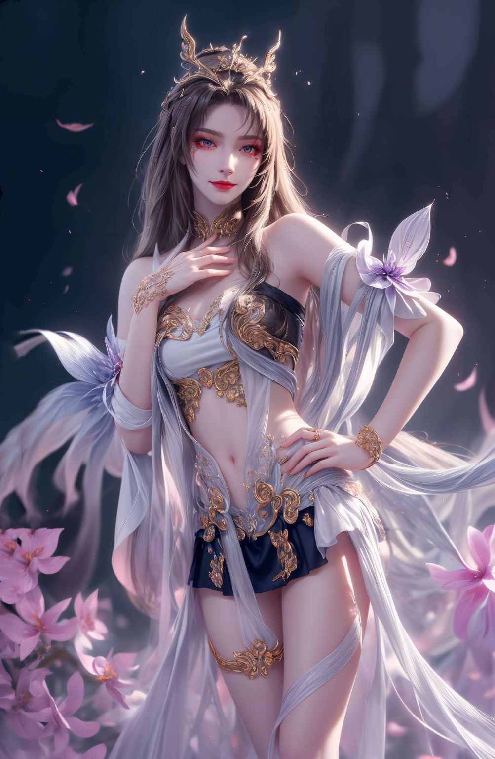 天狐仙子融汇了国漫之美