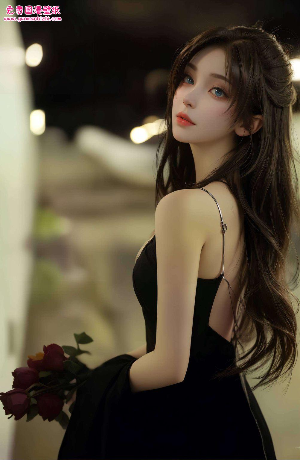 婉约的身姿天狐仙子的身影犹如画卷中的仙子