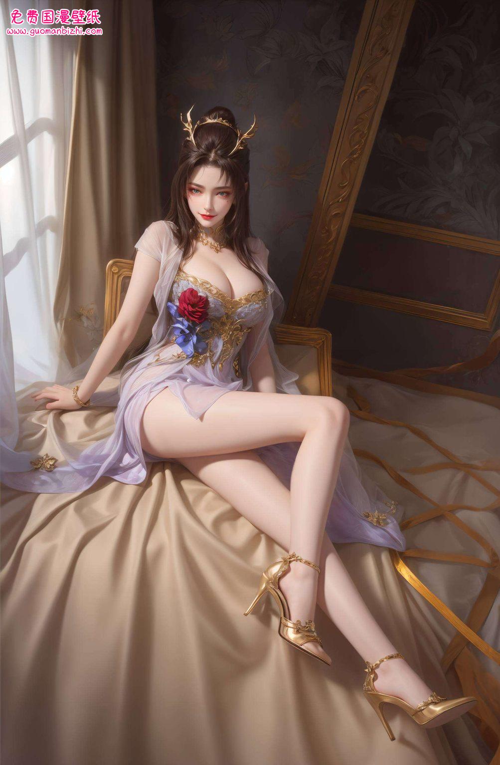 国漫女神们齐聚一堂又有灵动娇美的动漫美女