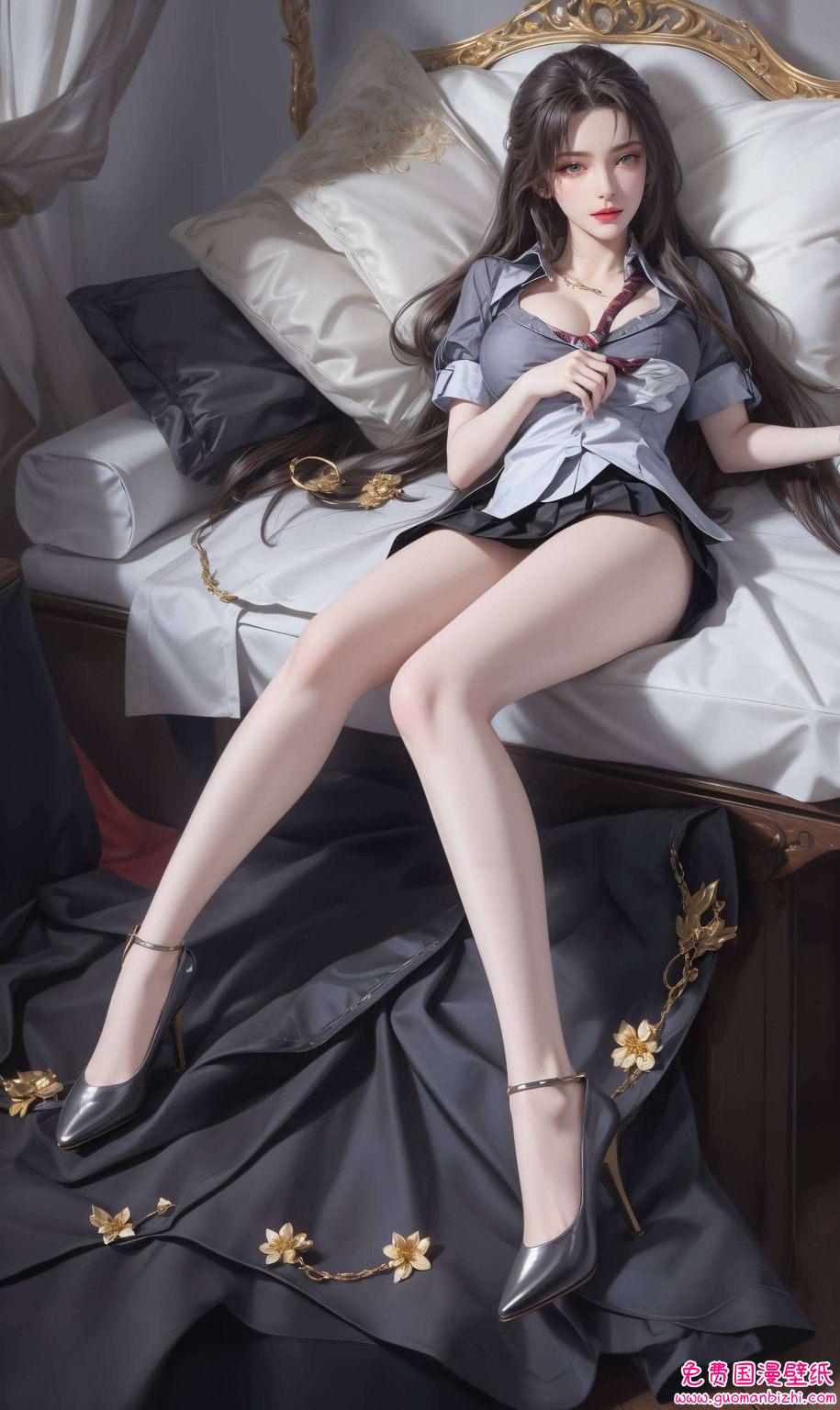 可谓：“仙子图成神态娇媚而不失灵动