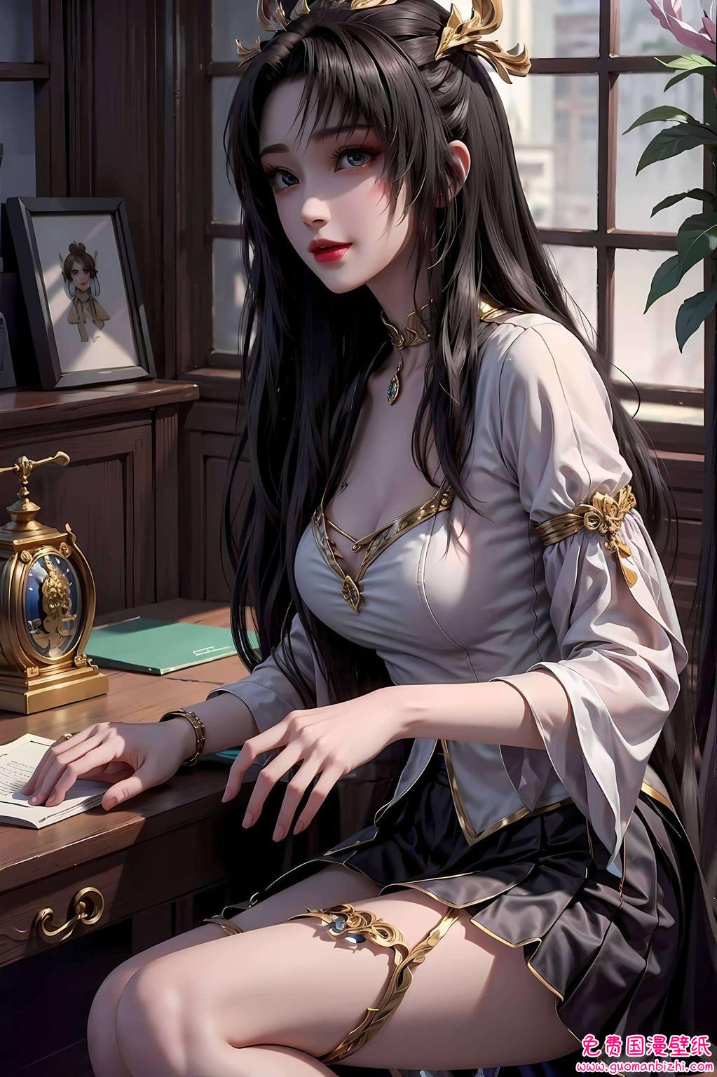 仙子之美今日份的极简炫彩壁纸盛宴