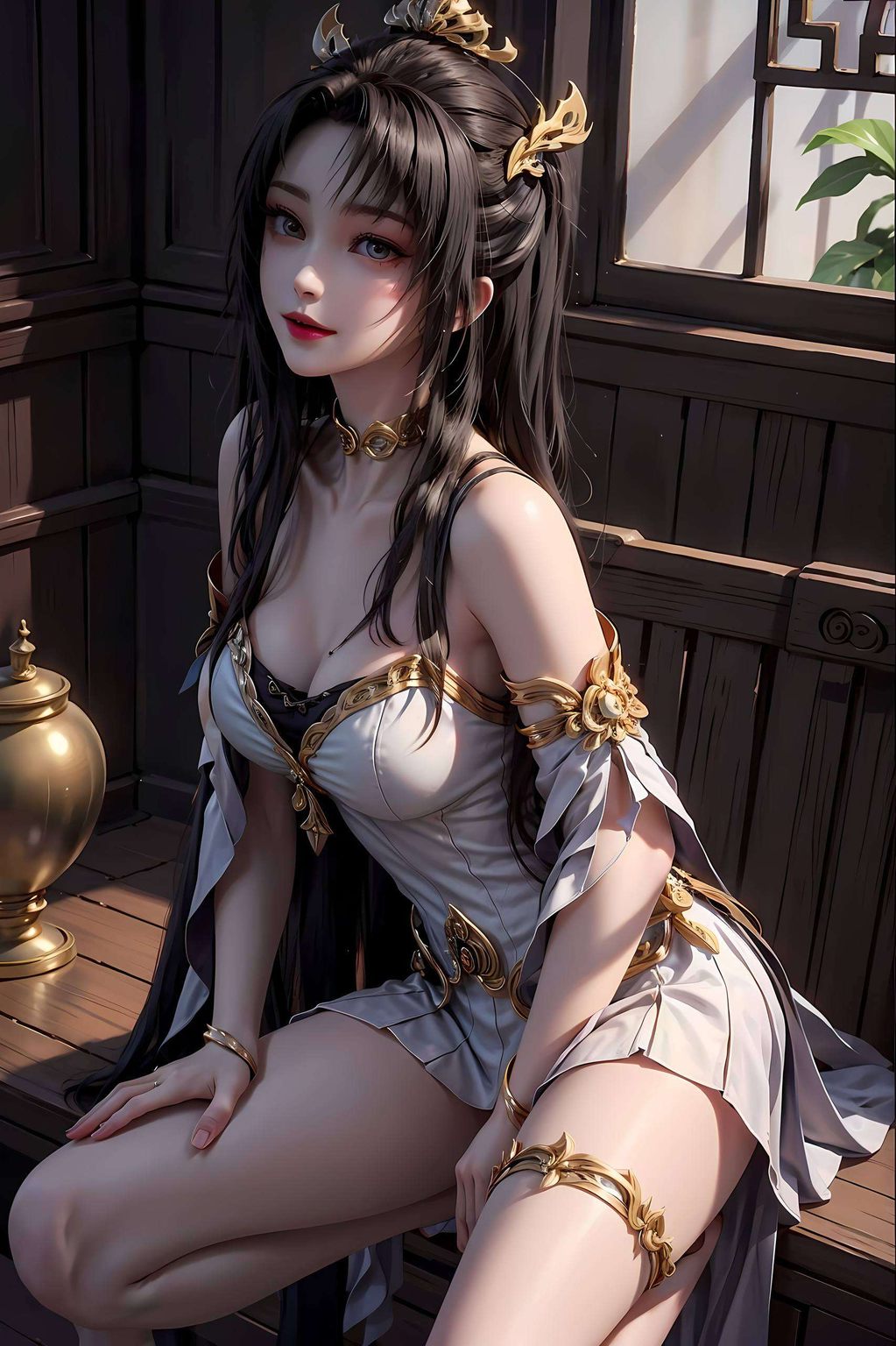 每一帧都是对美与玄幻的极致追求那飘逸的尾羽、深邃的眼眸