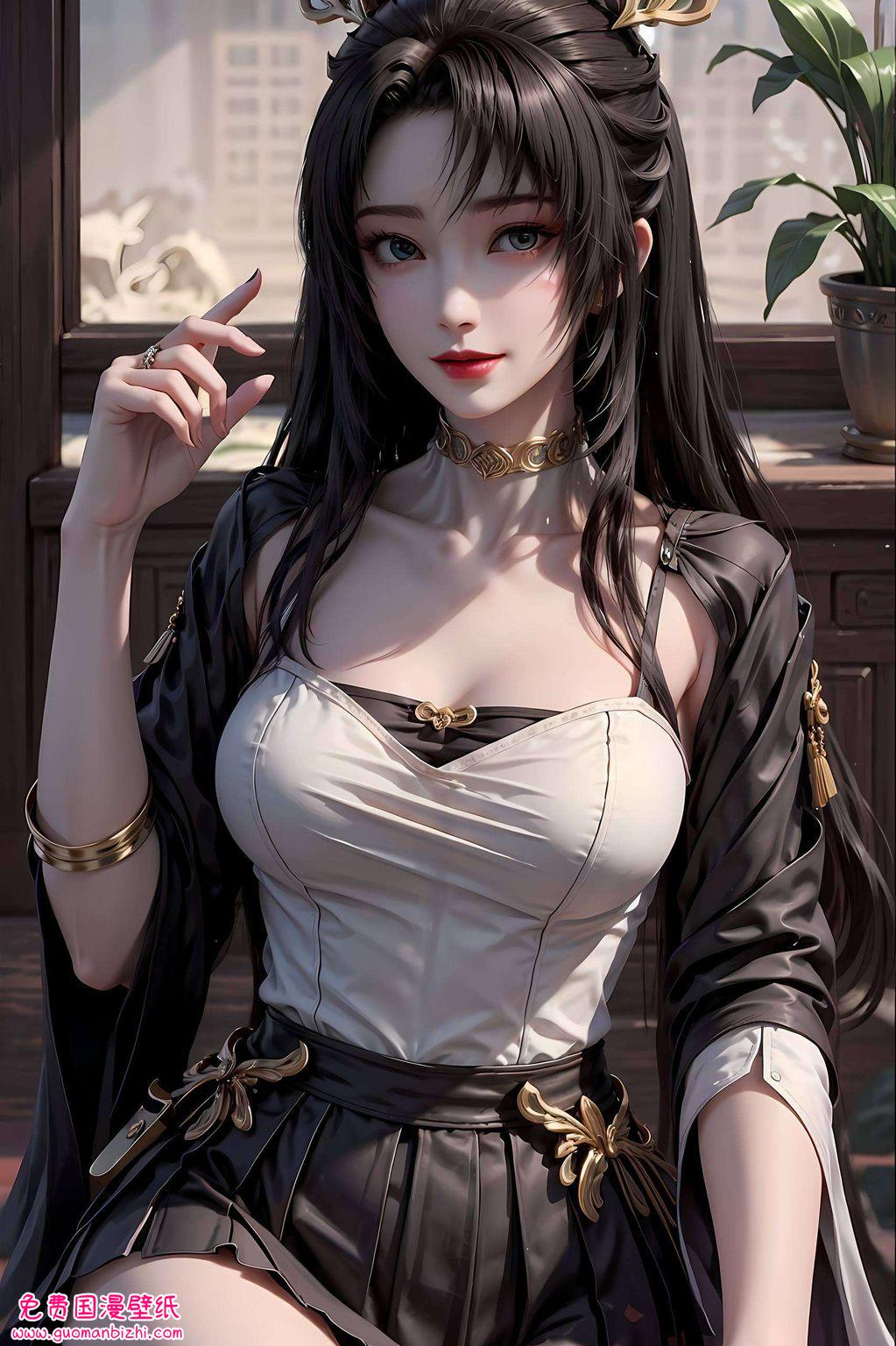 动漫女神的魅力皆在此系列壁纸中得以完美呈现