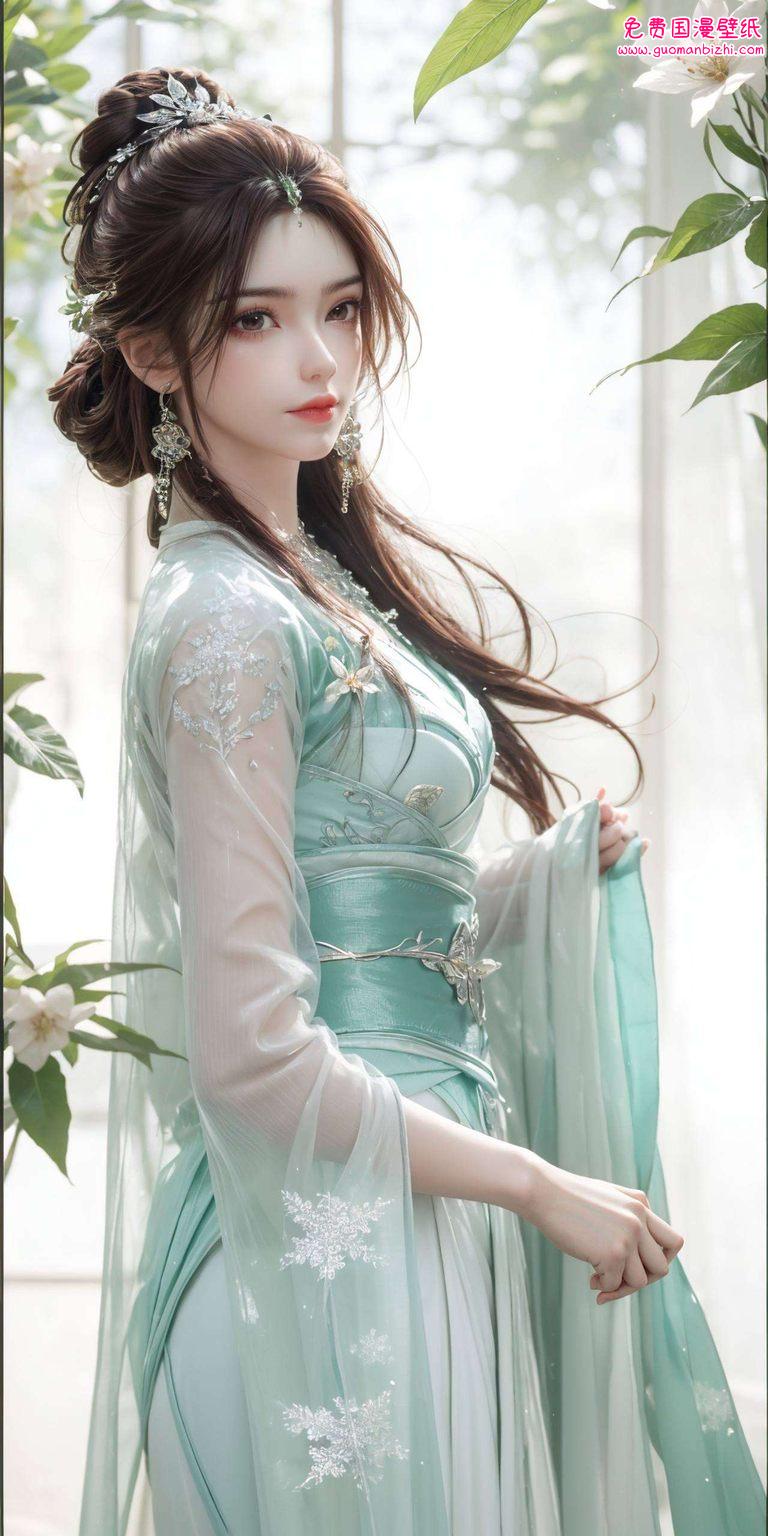 叶倾仙那位翩翩起舞于玄幻世界的绝世国漫女神