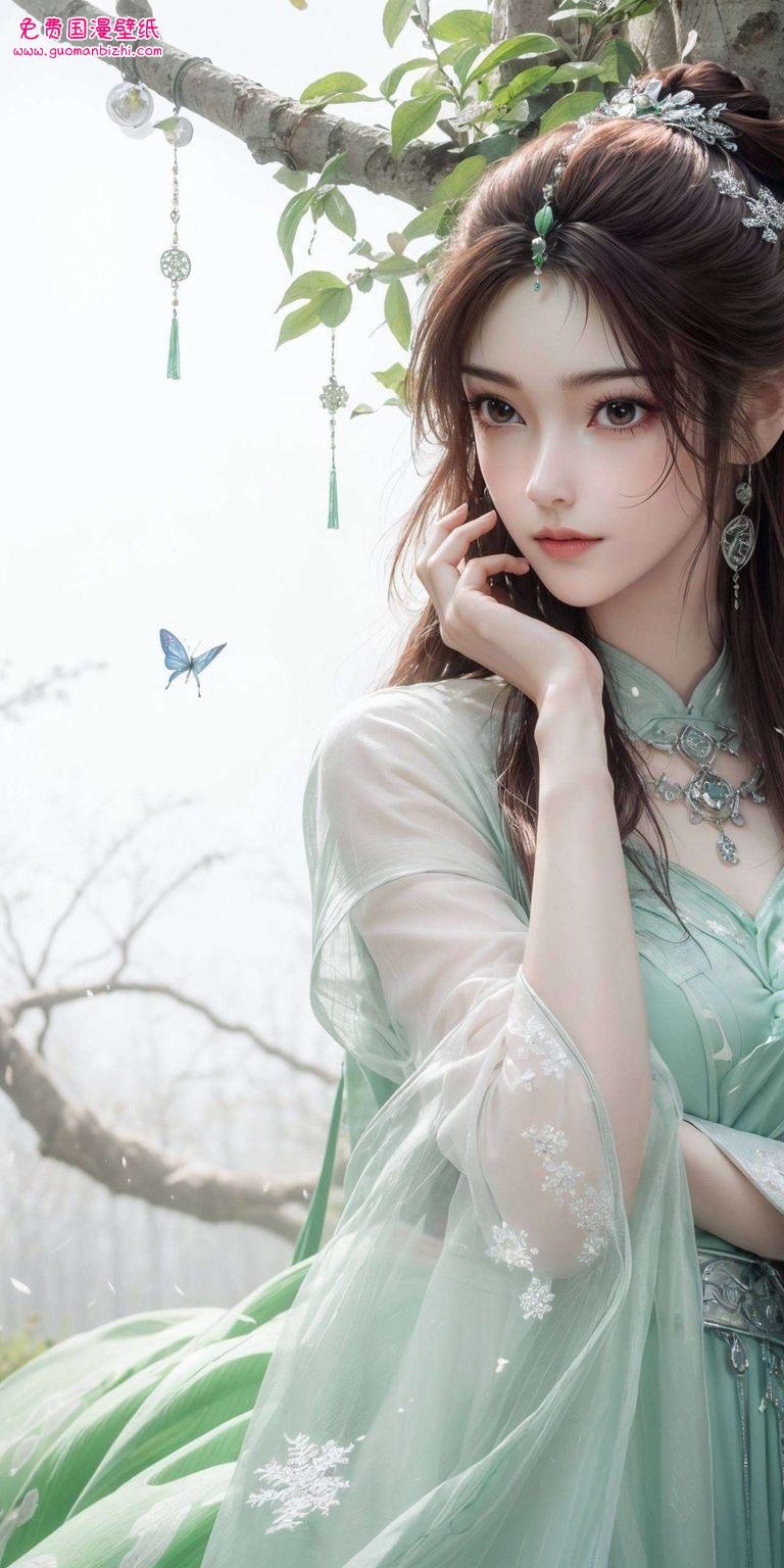 仙裙轻扬仿佛随时能乘风而去