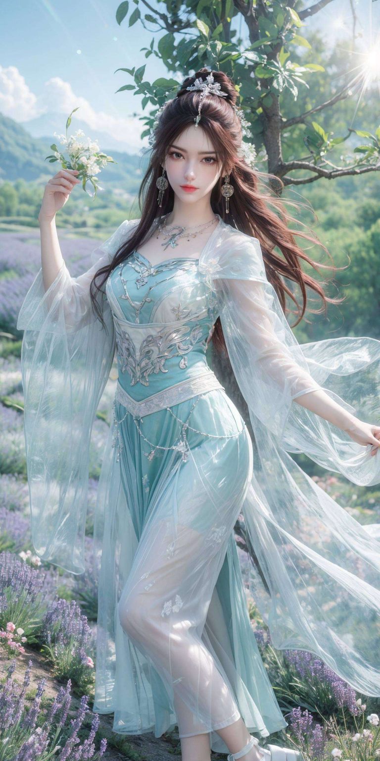 快来感受这国漫美女的魅力吧！谁说玄幻世界不能有女神？叶倾仙就是最好的证明！可是咱们国漫界的颜值担当