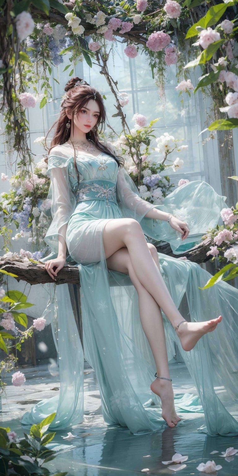 她那婉约的轮廓诠释了国漫女神的韵味