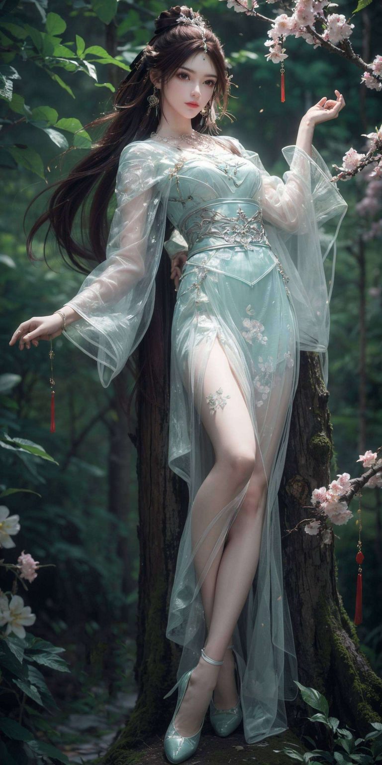 如国漫中的女神都是完美世界的壁纸上最动人的风景