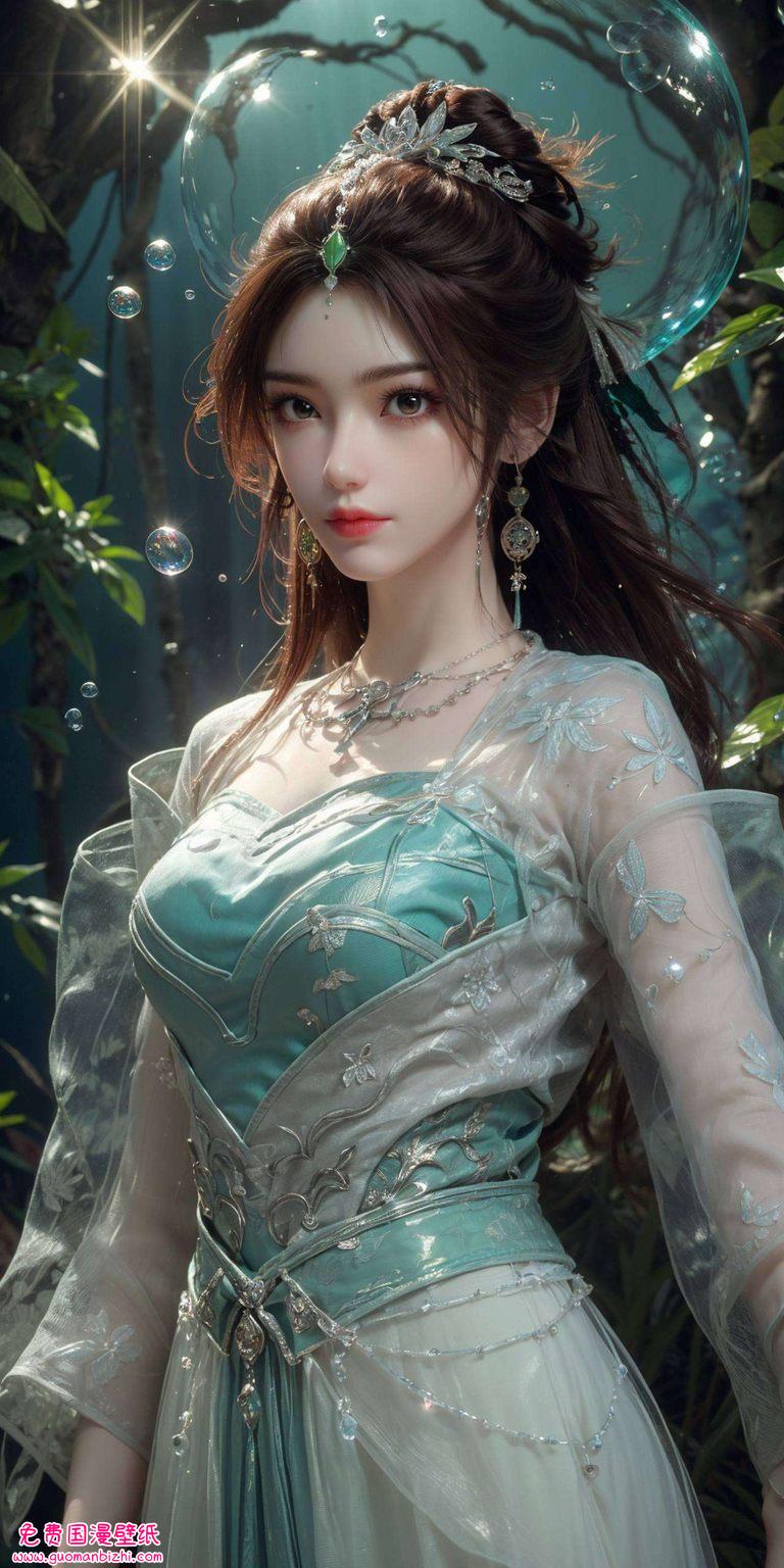 她是国漫中的女神照亮了每一个国漫爱好者的心
