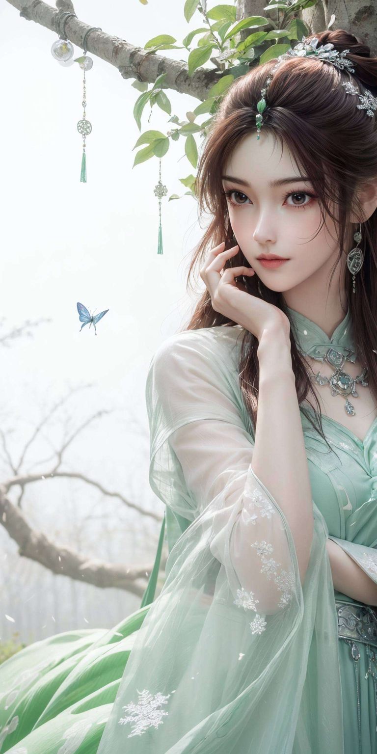 她的每一次微笑将动漫女神的美丽