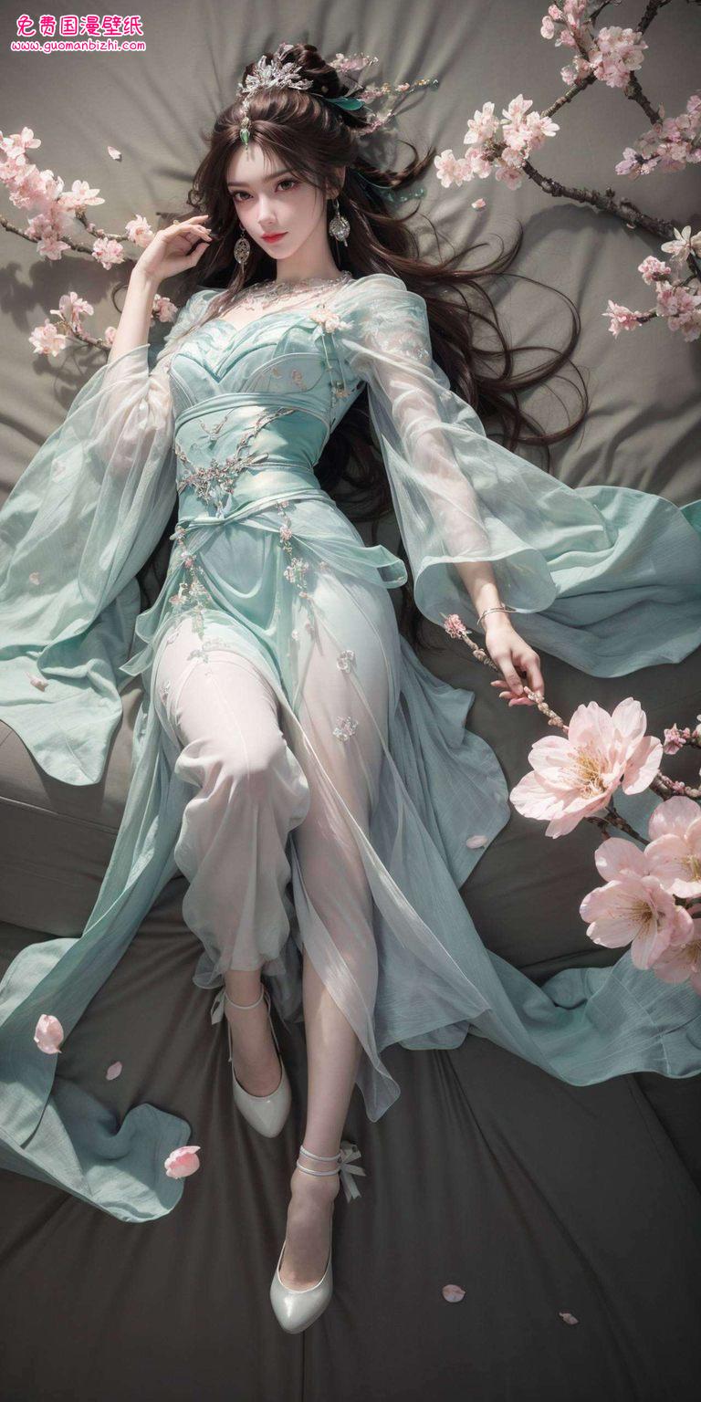 简直就是平板上的完美世界！✨ 不仅是国漫女神她那高清动态壁纸