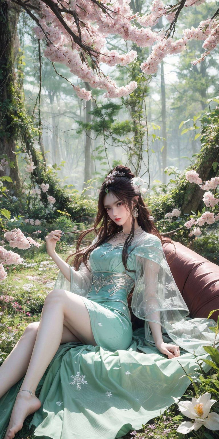 那紫色的梦幻光泽小心脏砰砰跳哦！快来感受这国漫美女的魅力吧