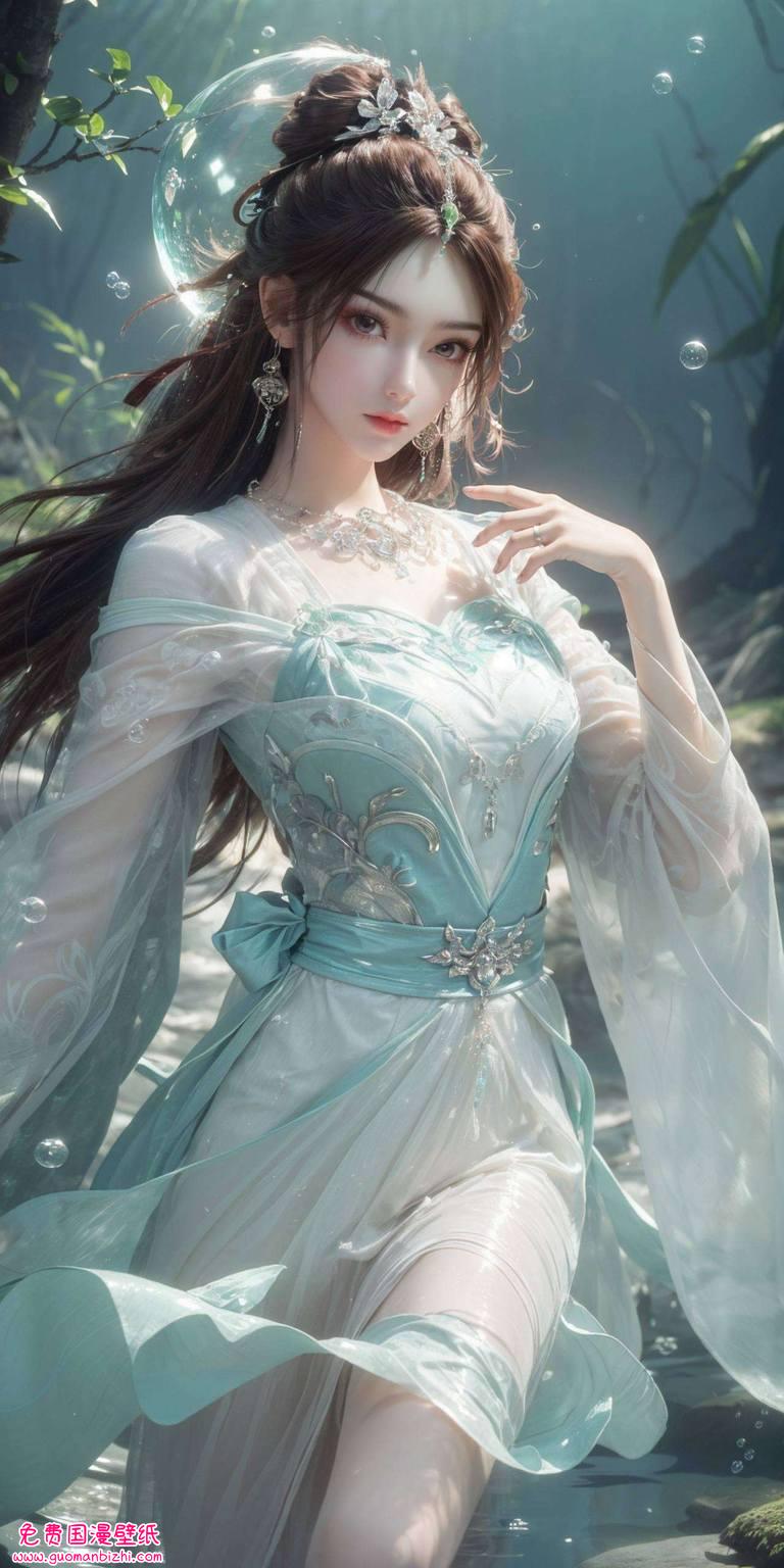 让人不禁陶醉在这梦幻般的动漫世界她的身影