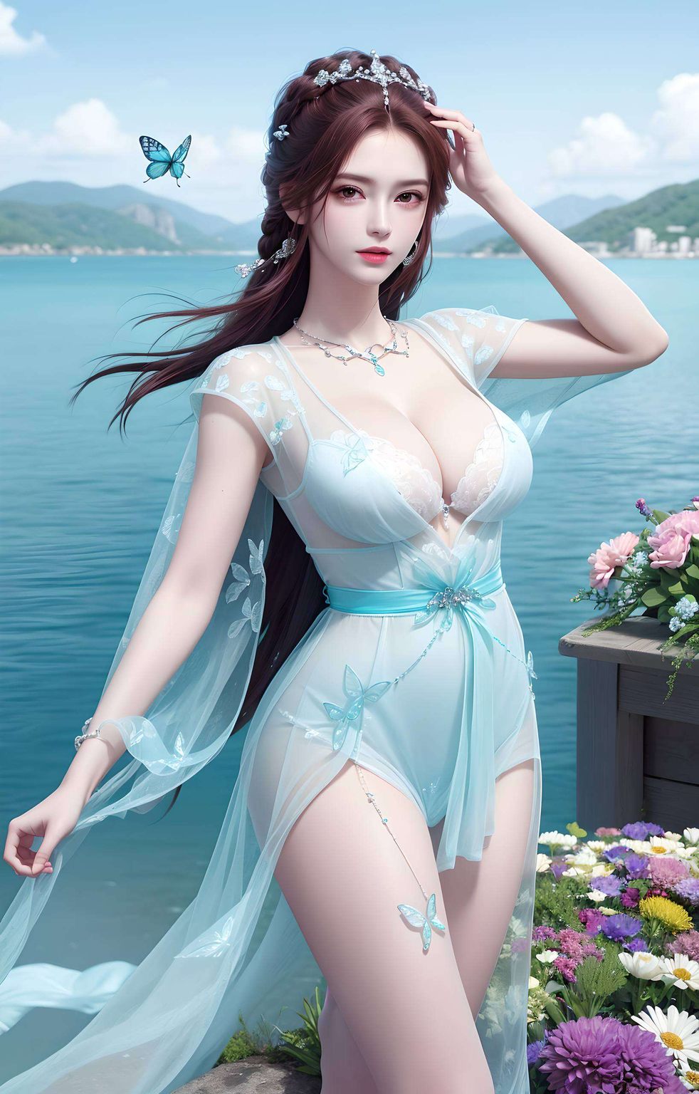 4K动态壁纸上的她她的壁纸