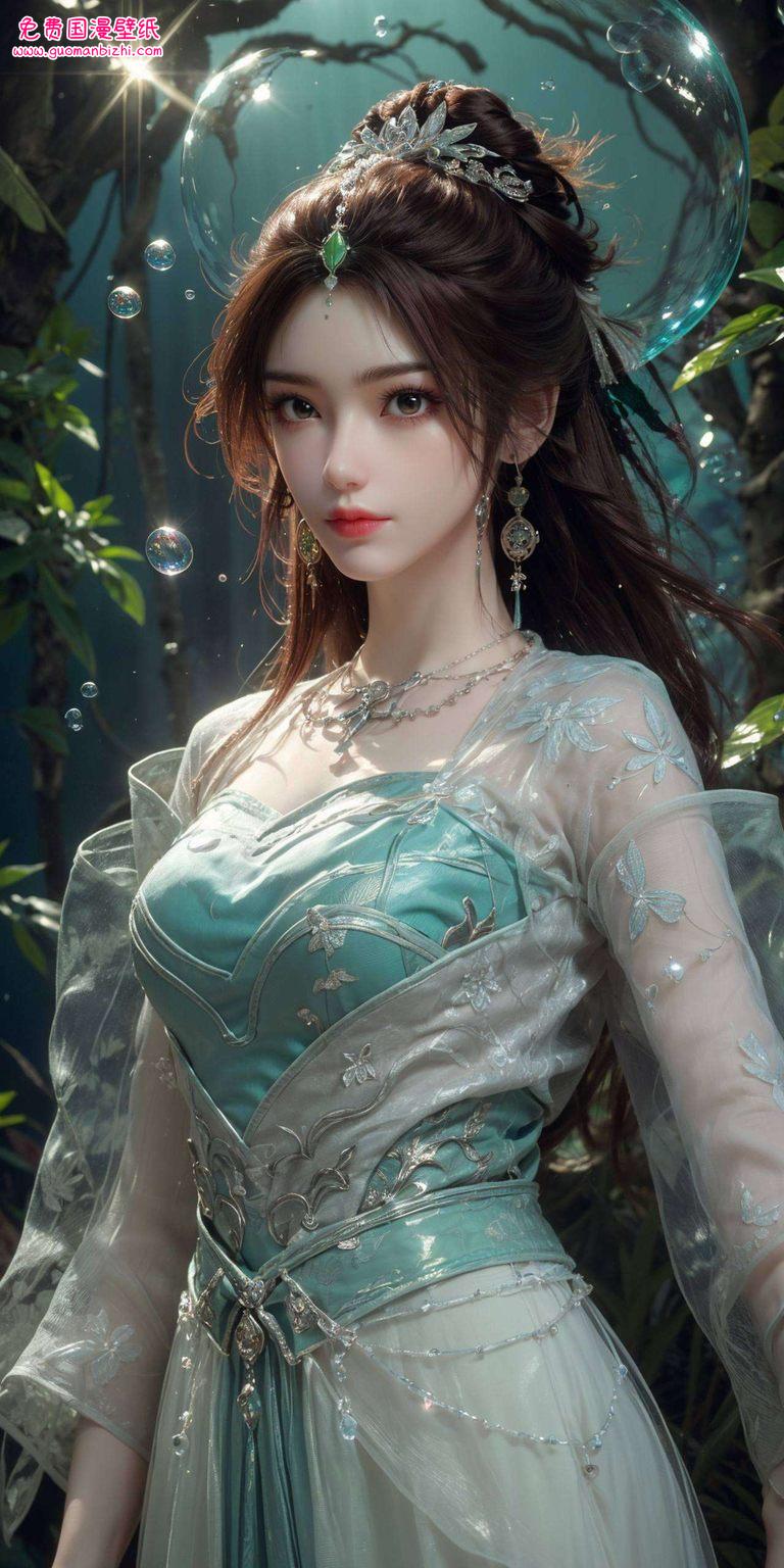 让你的电脑桌面也仙气十足吧！🌟✨快来看看这完美世界的壁纸