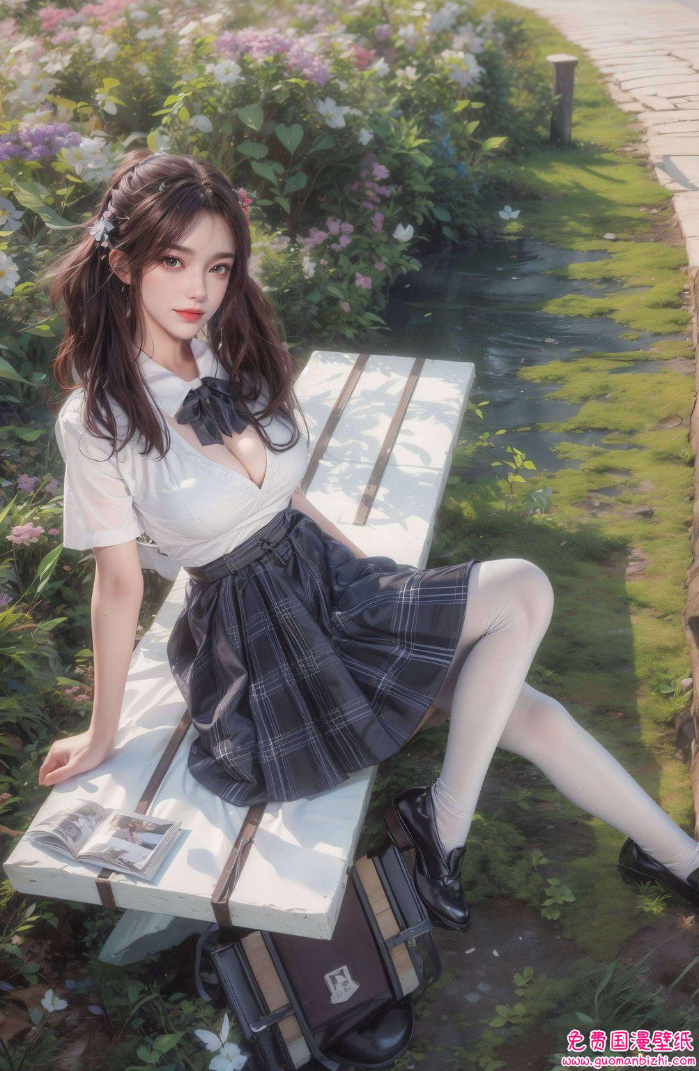 美得让人忍不住想要抱回家！快来感受这1920x1080的完美画质小调皮地对着你眨巴眨巴