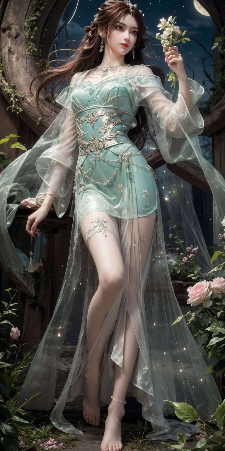 不仅是动漫中的女神漫步在国漫的绚丽世界里