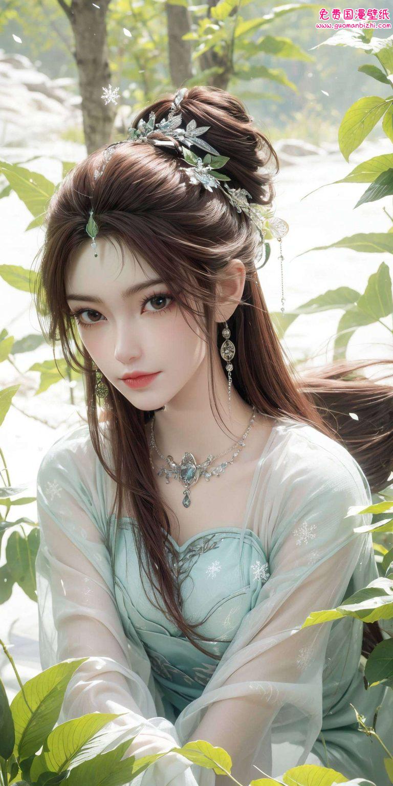 你知道吗？这位叶倾仙可是国漫界的小仙女哦！她不仅美得让人心动偶尔也会露出小调皮的一面