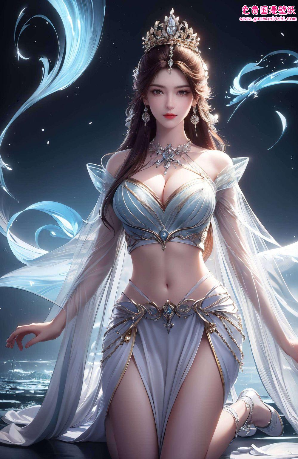 她是国漫中的绝世美女都仿佛带着玄幻的力量