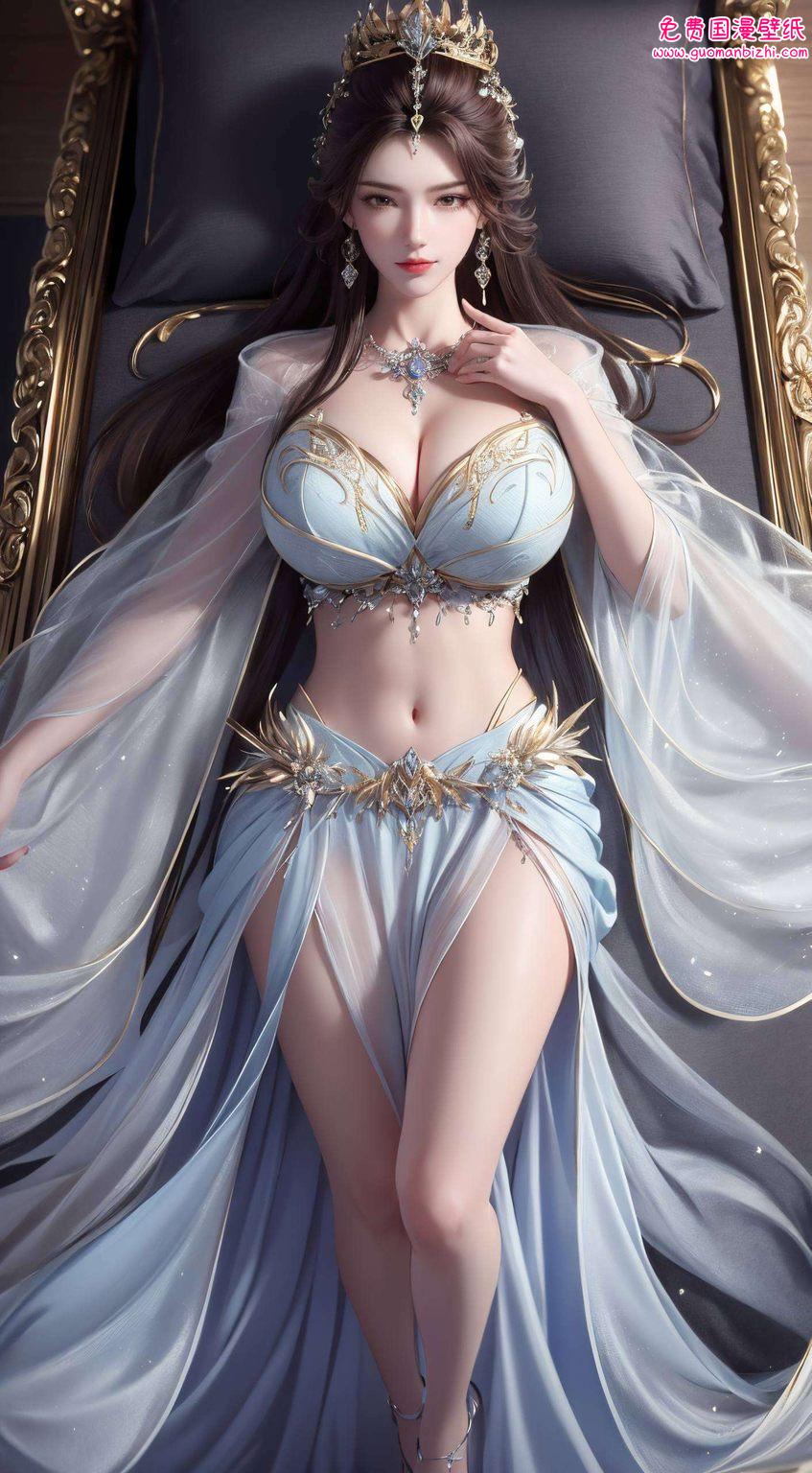 今天给大家带来一款超级养眼的叶倾仙美女壁纸哦！这位来自国漫《完美世界》的仙子简直是小仙女本仙啦！快来感受一下这位国漫女神的魅力吧