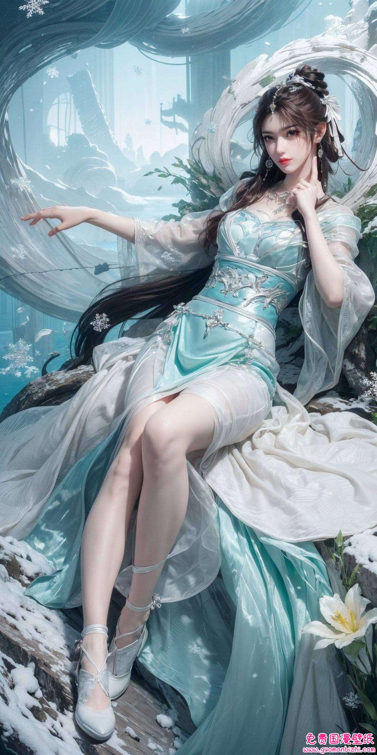 实则乃AI之巧妙手笔更是一份对国漫女神们的深情致敬