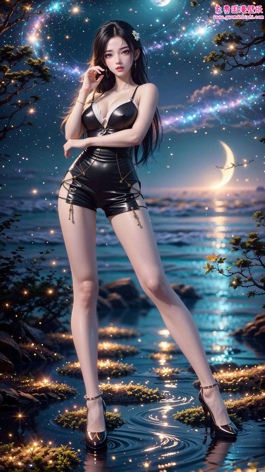 这款超清壁纸将完美世界中的国漫女神月婵搬至你的iPad桌面让你的每一次滑动都如置身梦幻仙境