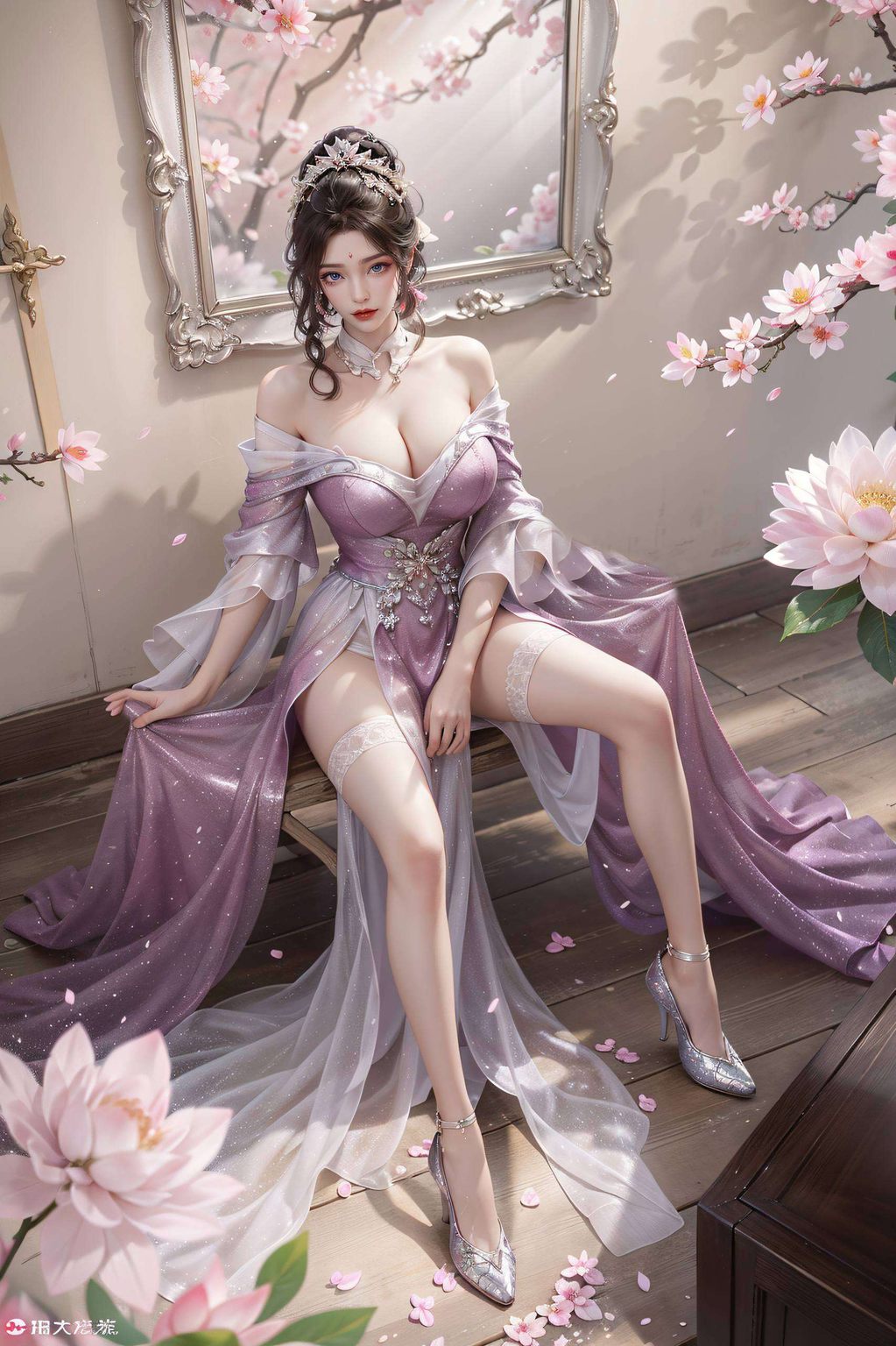 还是完美世界壁纸的宏大玄幻国漫美女的婉约与动漫美女的灵动