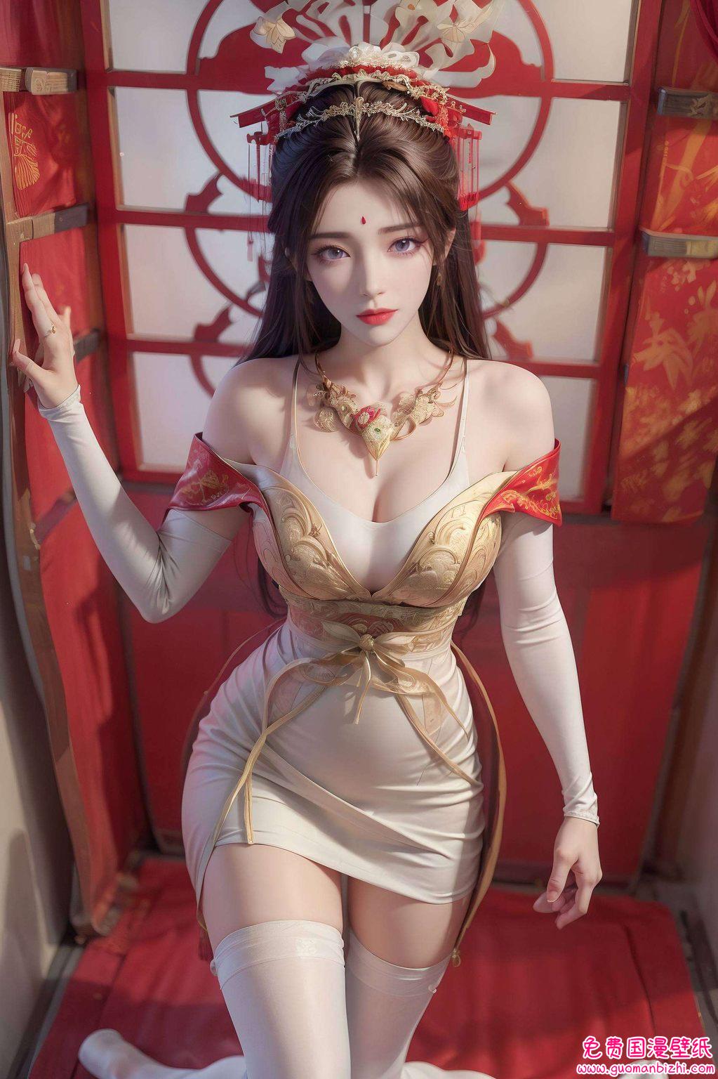 美得让人忍不住想抱回家而月婵则如同一轮明月