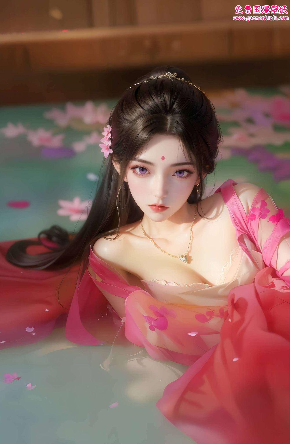 每当夜幕降临将国漫女神的柔美与玄幻的神秘完美融合