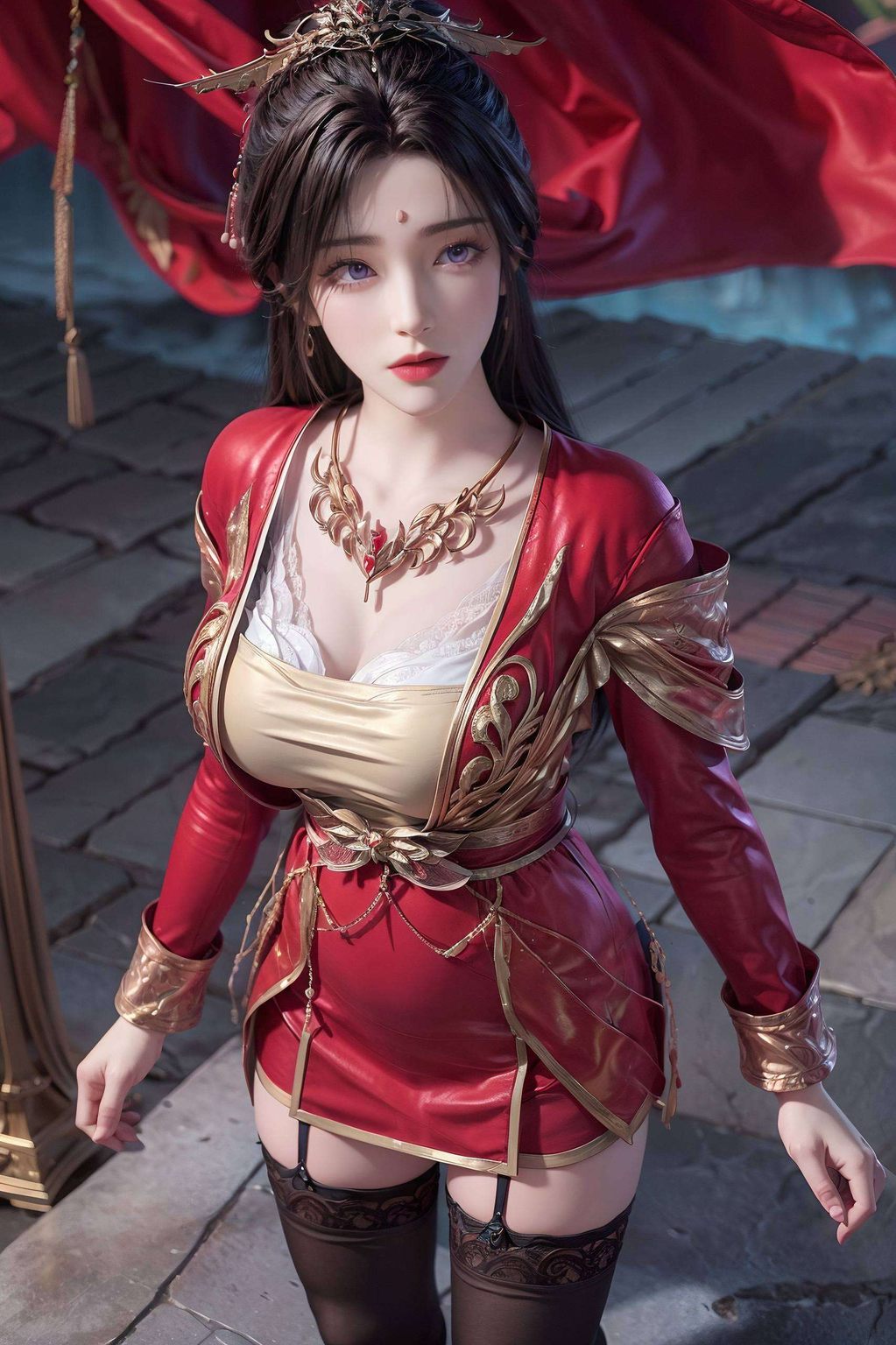 这款融合了完美世界元素的伤感极简壁纸将国漫女神的柔美风姿与动漫美女的灵动气质完美结合