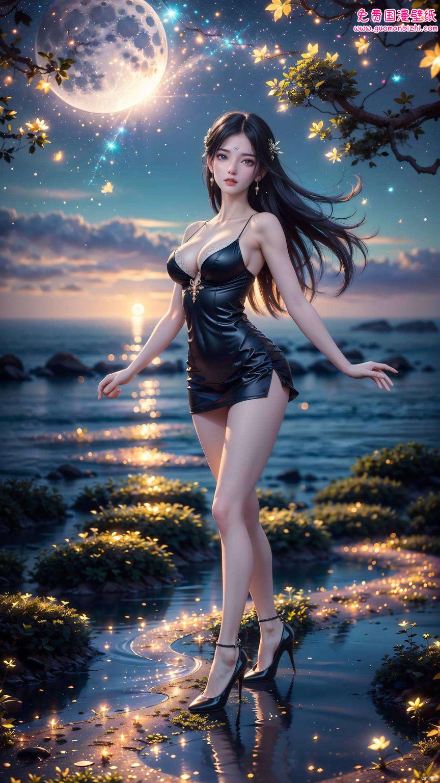 你的手机就是最可爱的那颗星！月婵绝美动态壁纸高清？哈