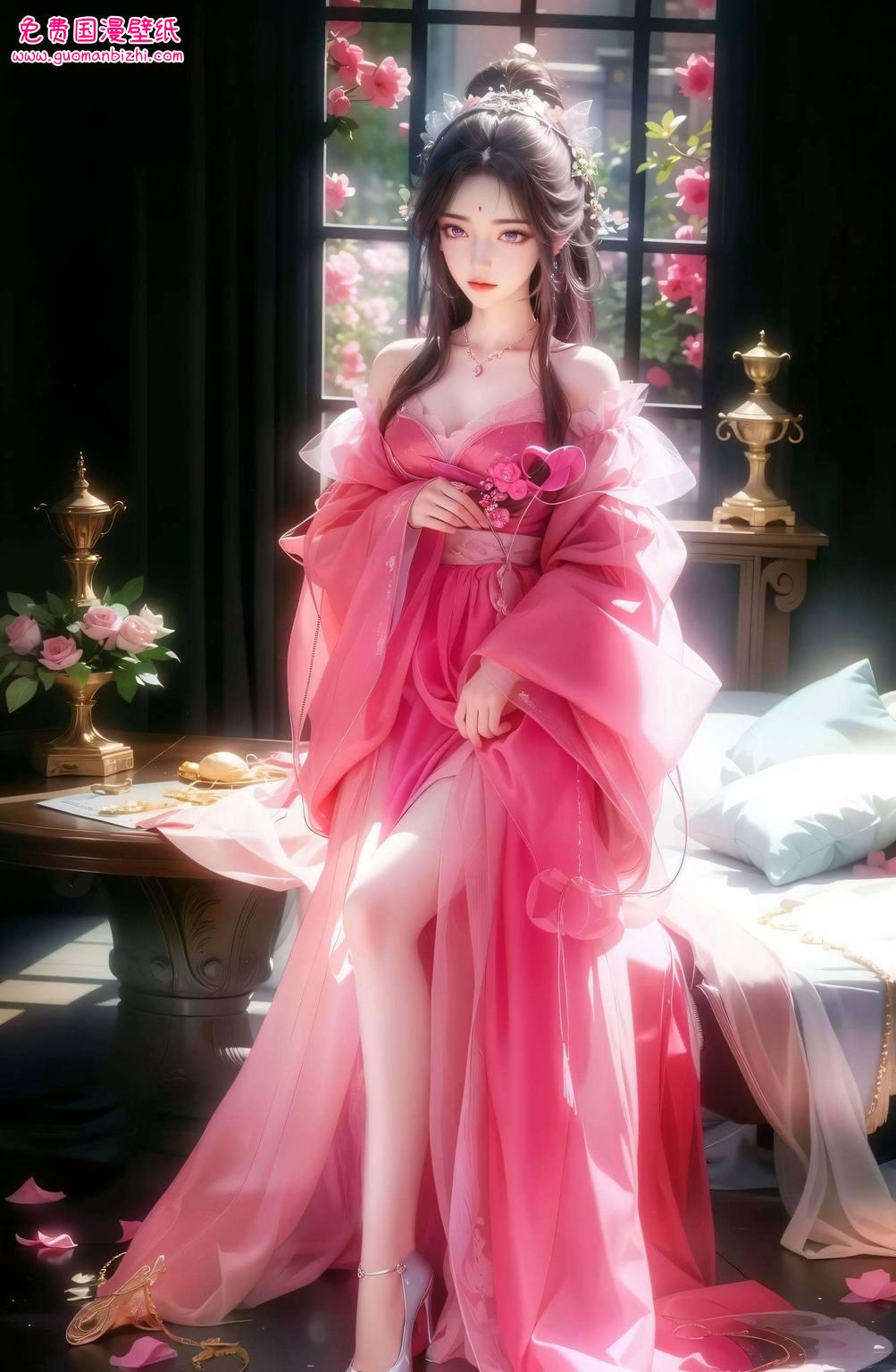 都是国漫女神的翩翩起舞宛若仙子漫步在完美世界的烟雨中