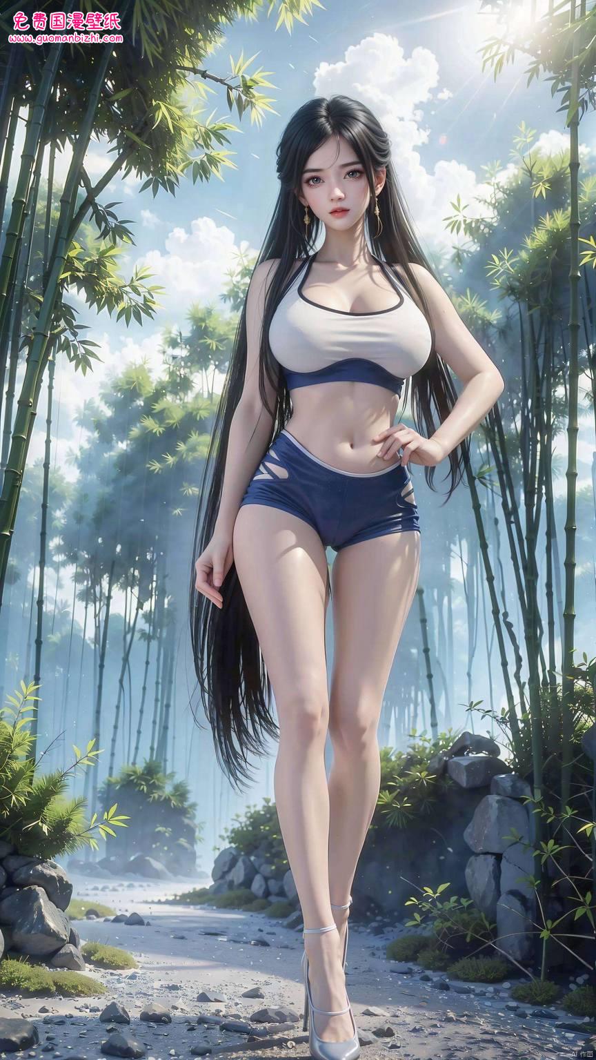 月婵8K超清的画质让她宛如从画中走出