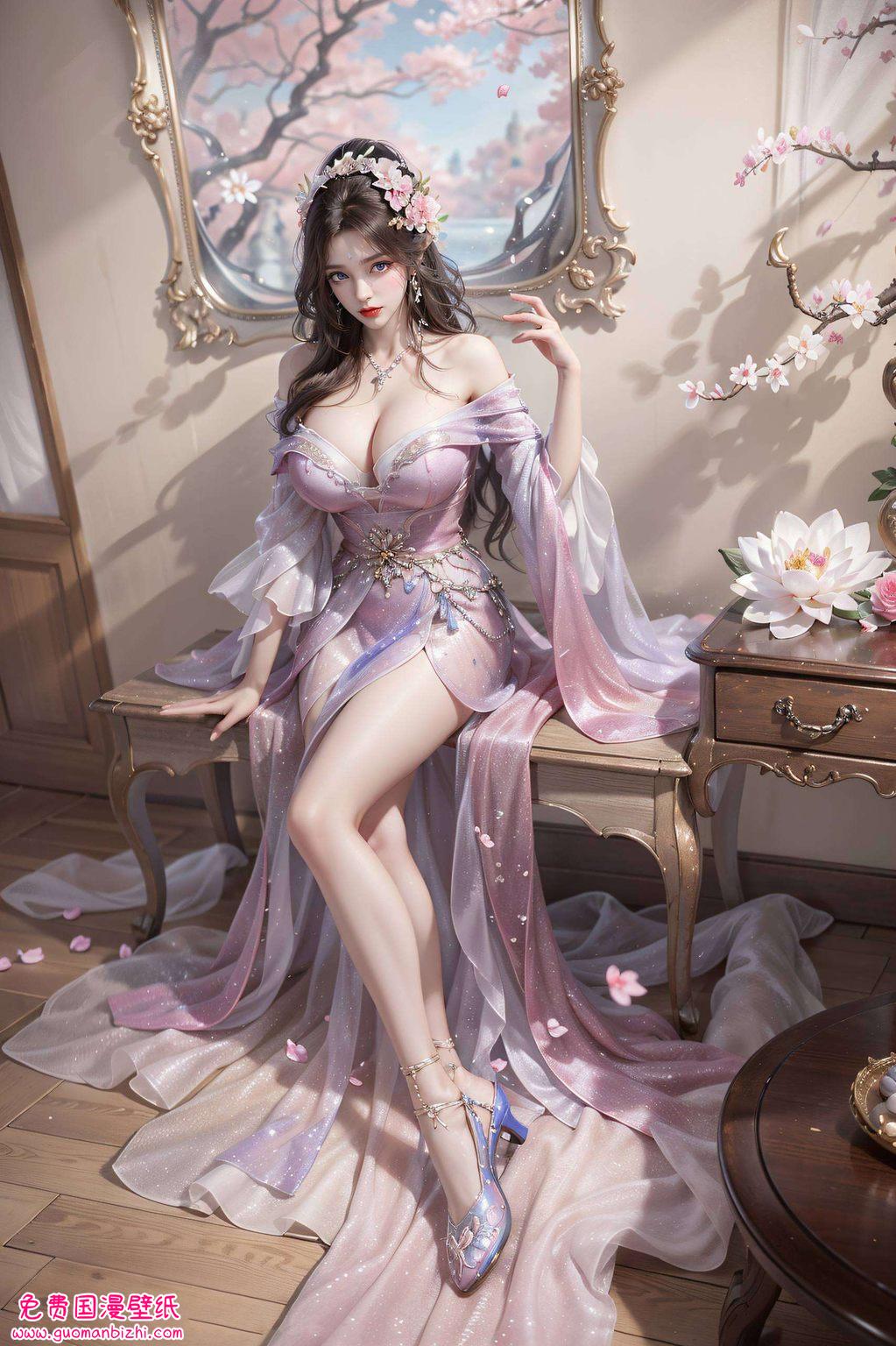 她成婚的瞬间凝固成永恒她是国漫中的绝世美女