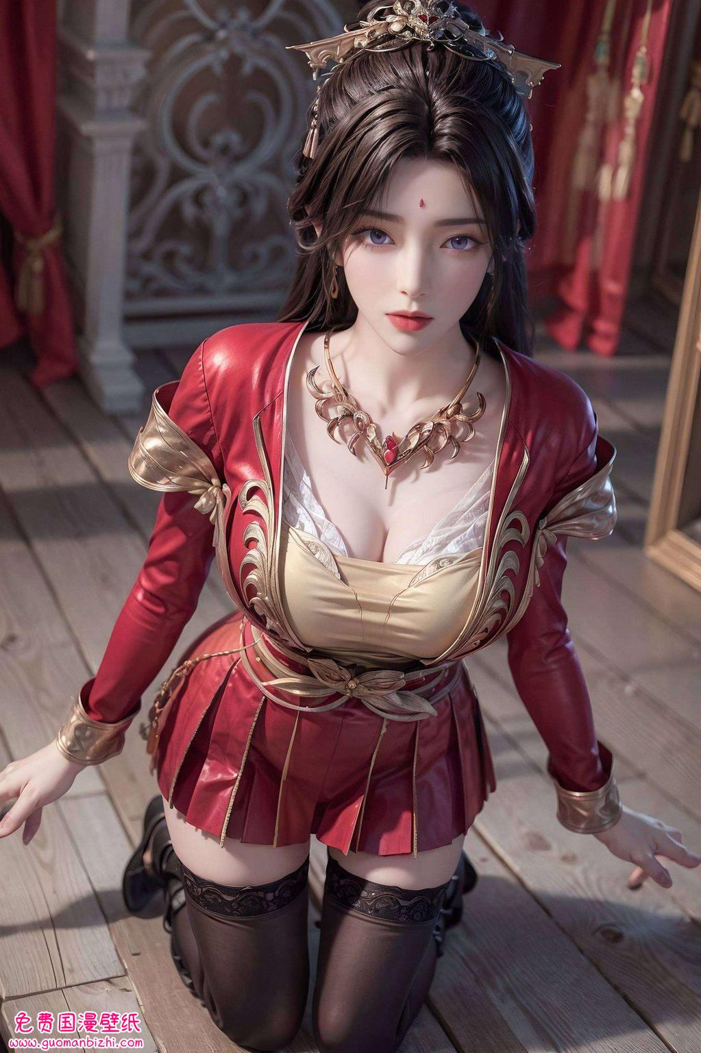 都是对国漫美女的极致描绘每一帧