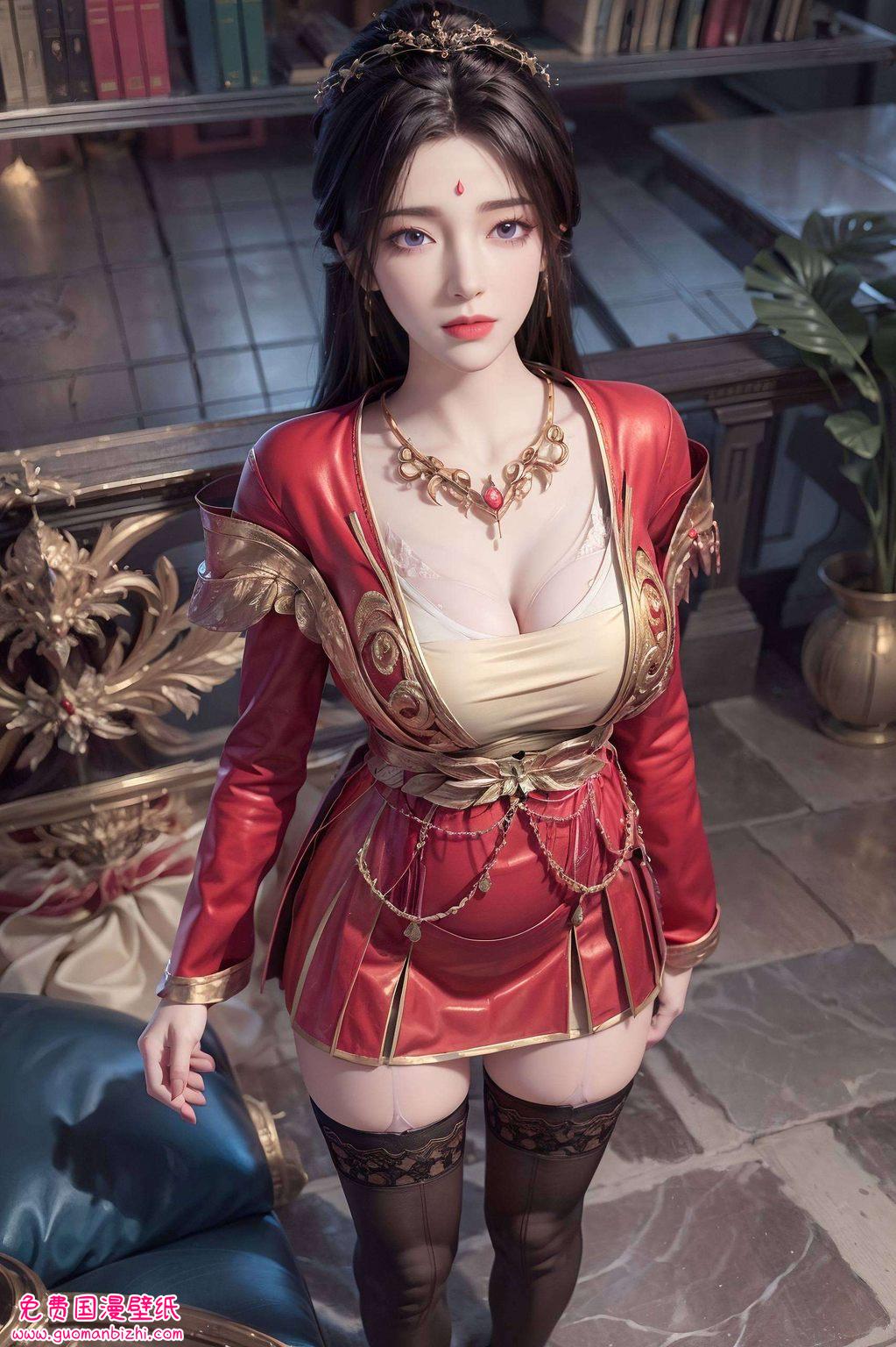 让人一见倾心？快来收藏这一系列美轮美奂的月婵壁纸、国漫壁纸、动漫壁纸吧小可爱们