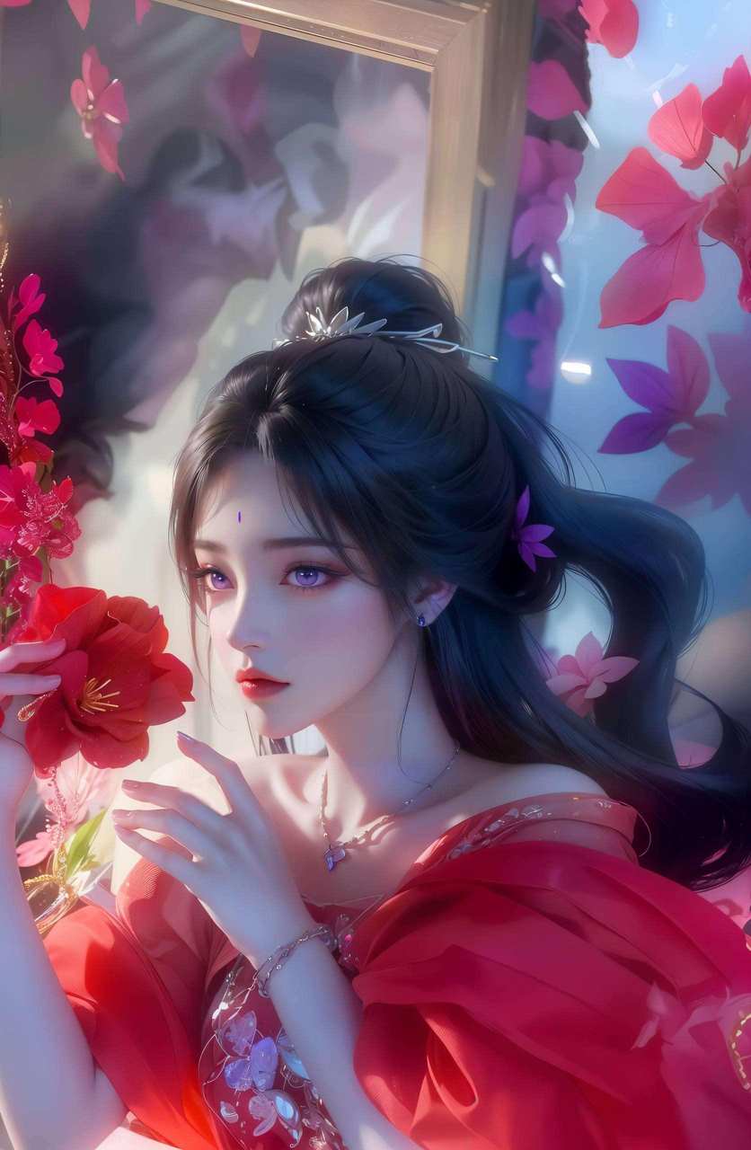 月婵背影高清壁纸动漫壁纸预览