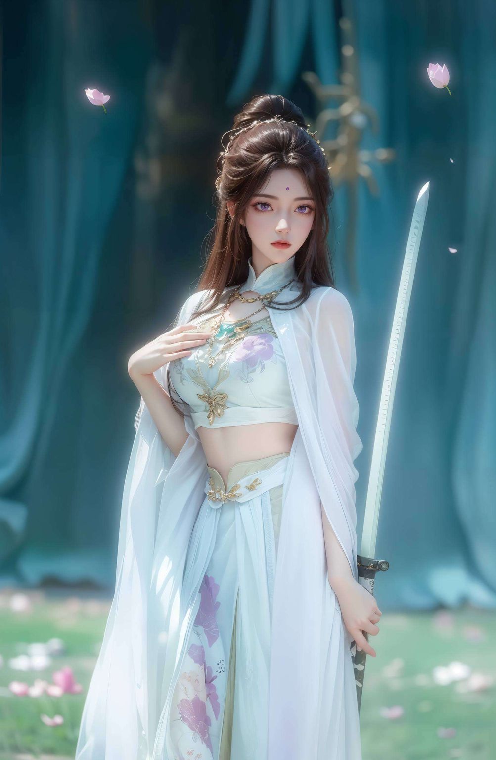 国漫女神的韵味翩翩起舞