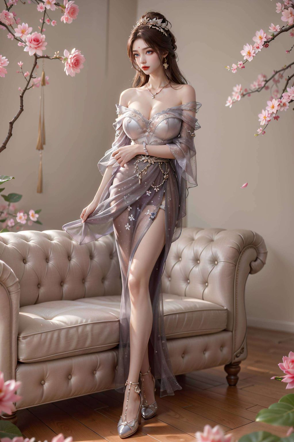 今天给大家带来一款超级梦幻的月婵壁纸哦!这位国漫女神不仅美得让人心动还带着一丝丝玄幻的气息