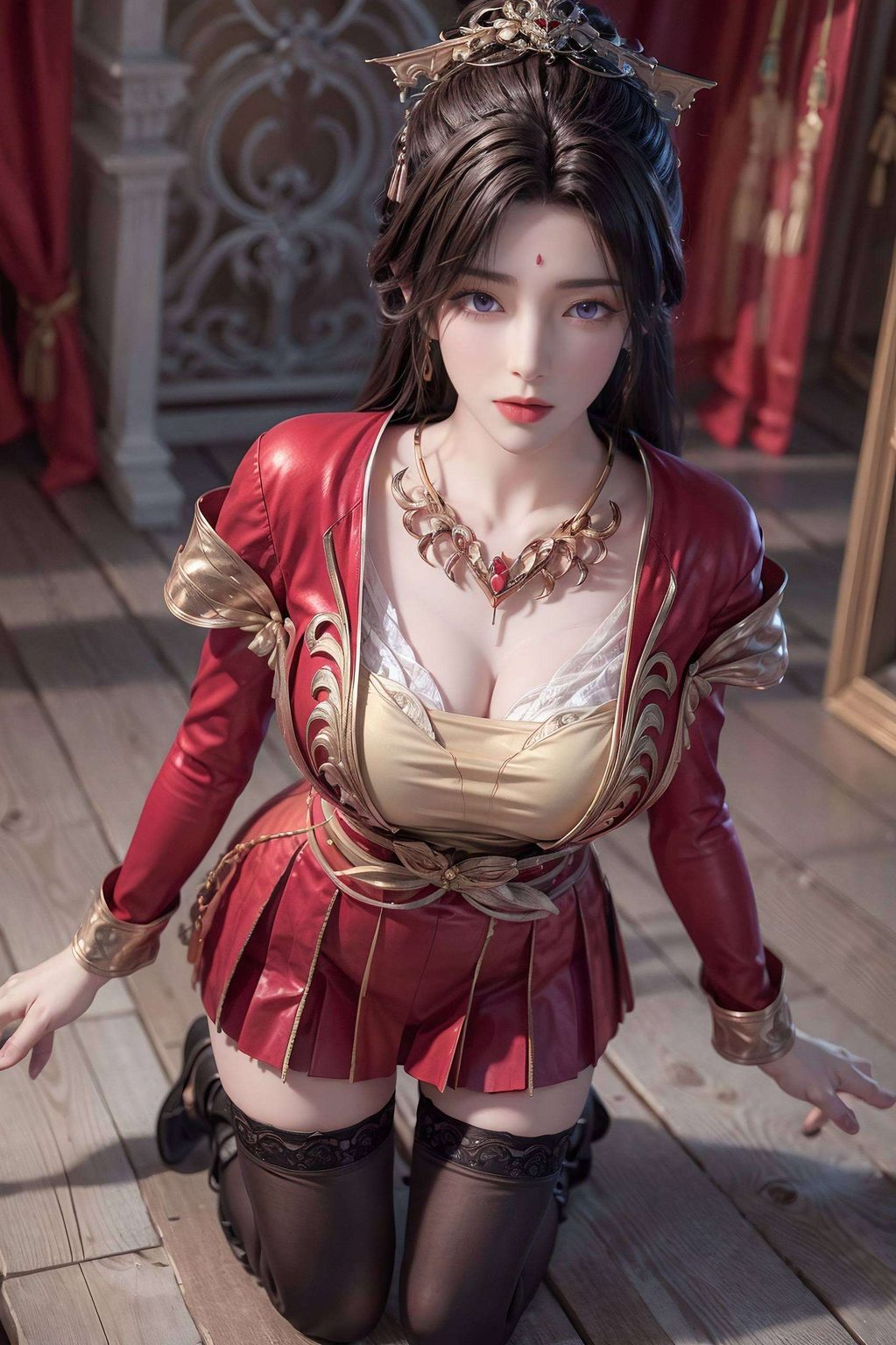 便沉醉在这国漫的浪漫之中每一帧都是动漫美女的极致演绎