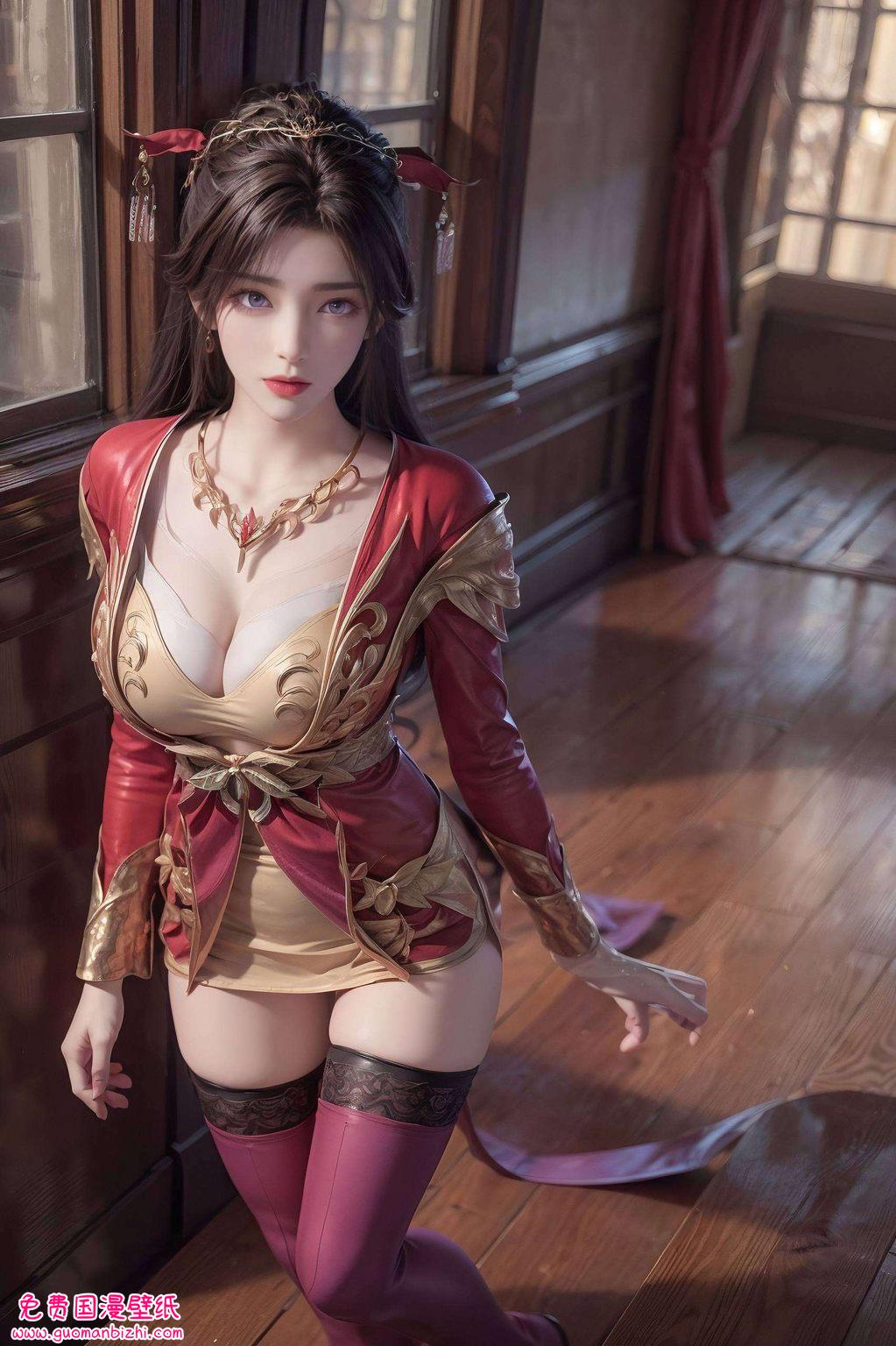 化作一幅幅国漫壁纸她的每一次微笑都能照亮整个世界;而石昊