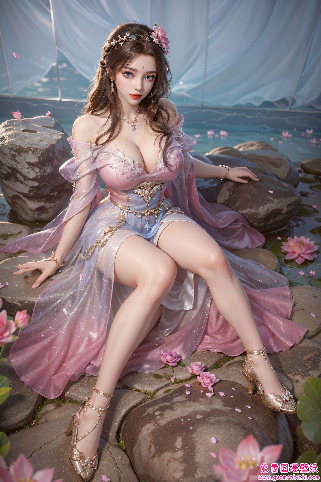 她的每一次微笑都仿佛能融化心灵的冰雪