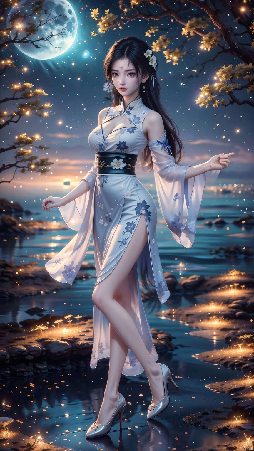 她不仅是完美世界中的一抹亮色